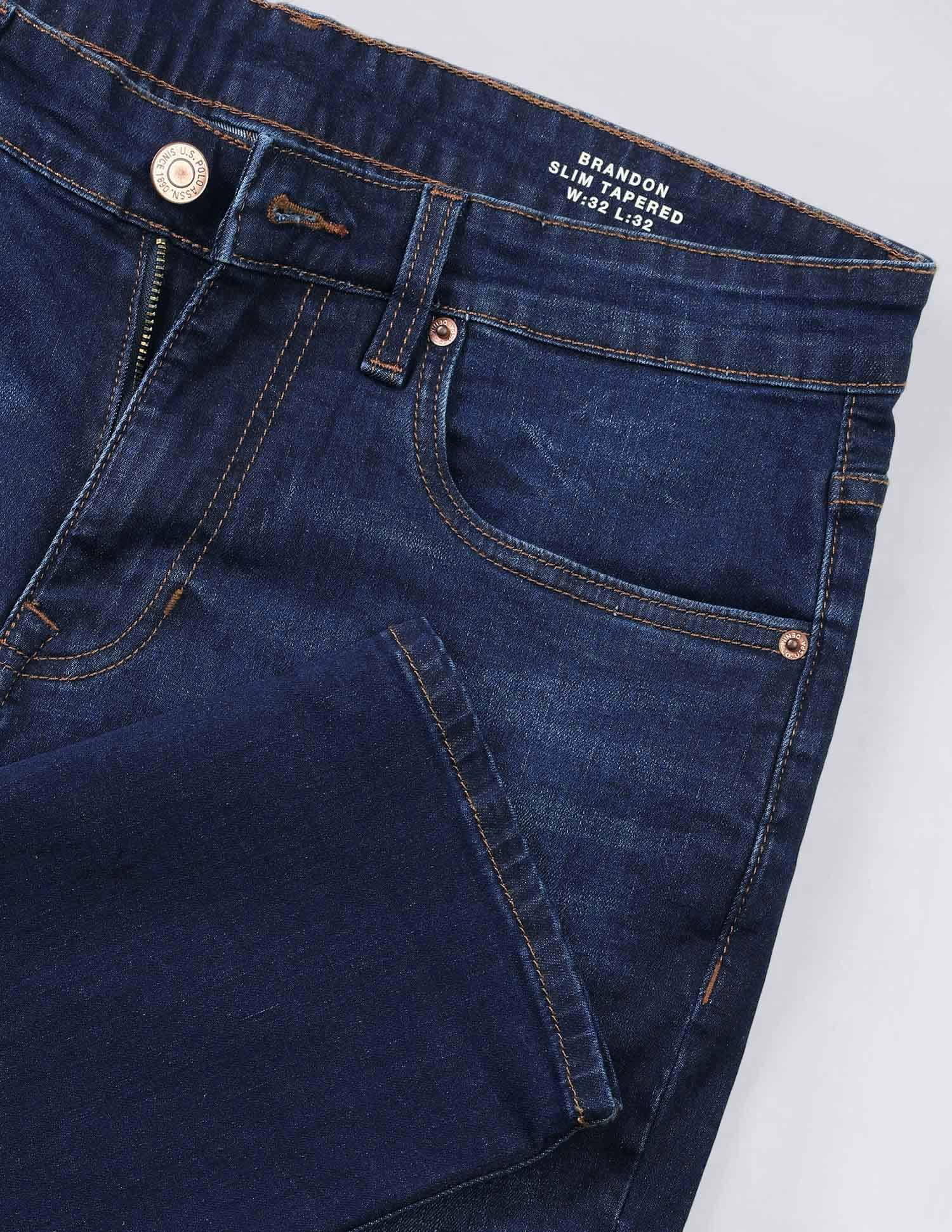 Brandon Slim Tapered Fit Authentic Denim Jeans - Image 2