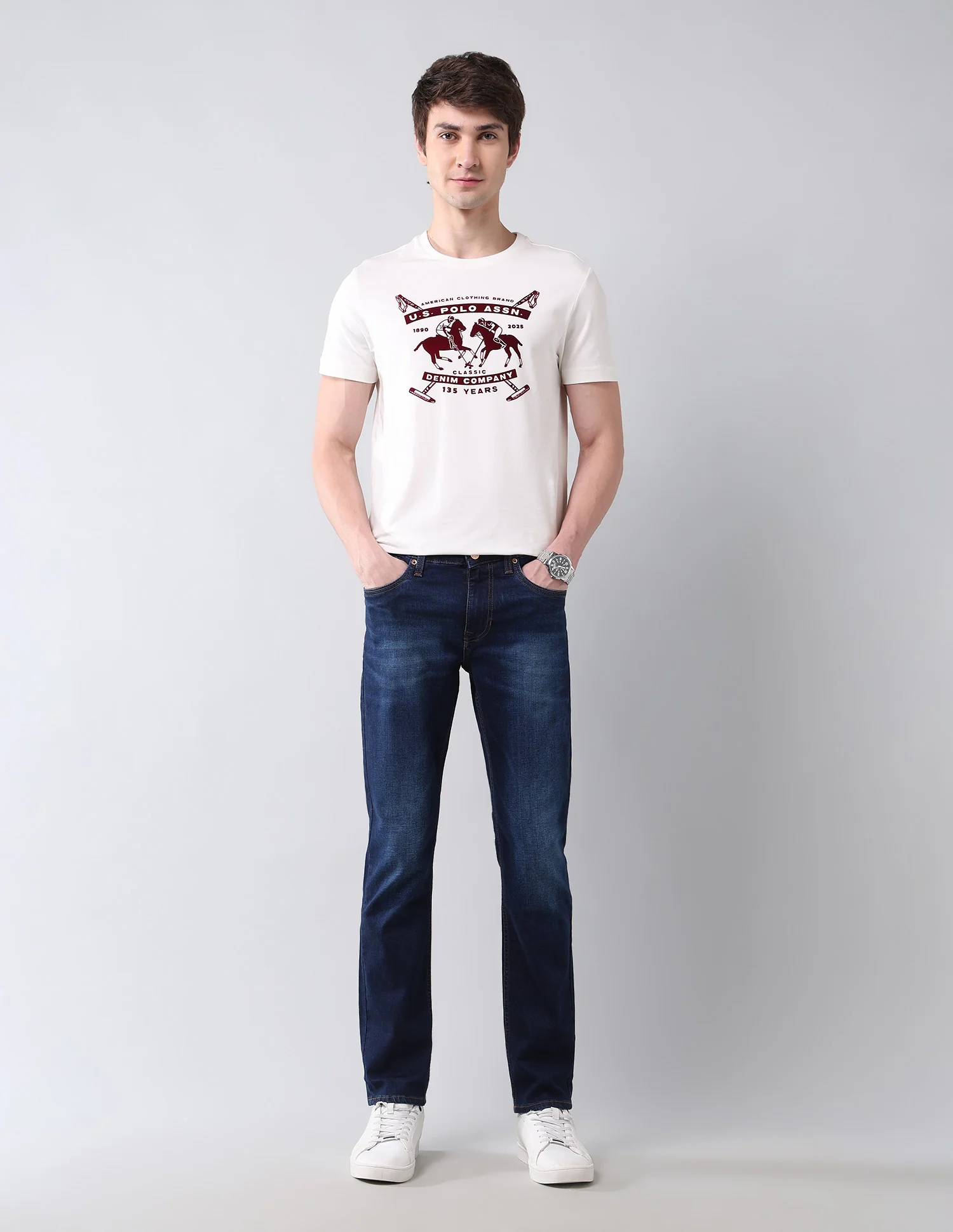Brandon Slim Tapered Fit Authentic Denim Jeans - Image 3