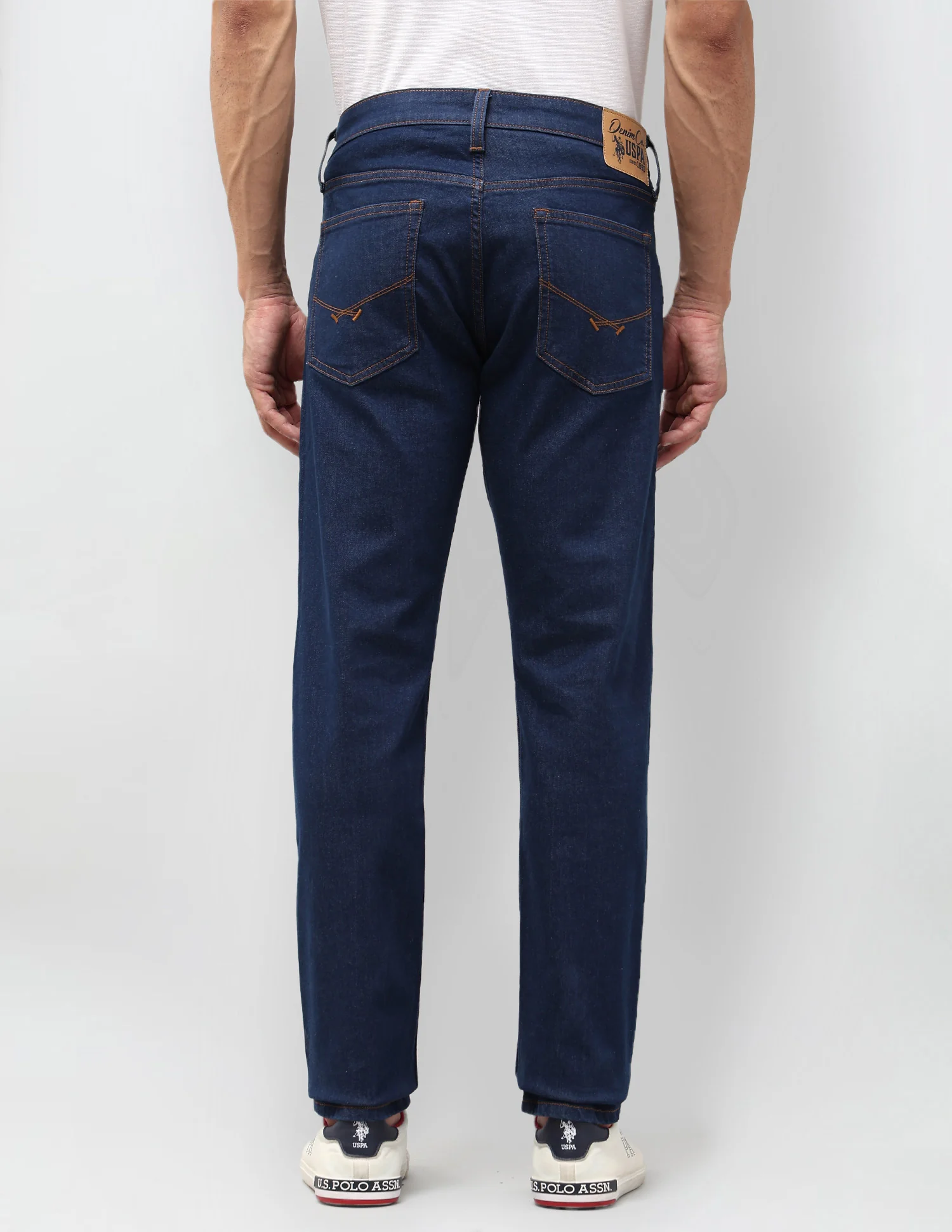Brandon Slim Tapered Fit Blue Jeans - Image 5