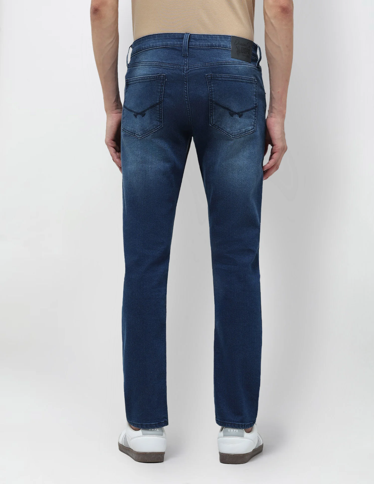 Brandon Slim Tapered Fit Blue Jeans - Image 5