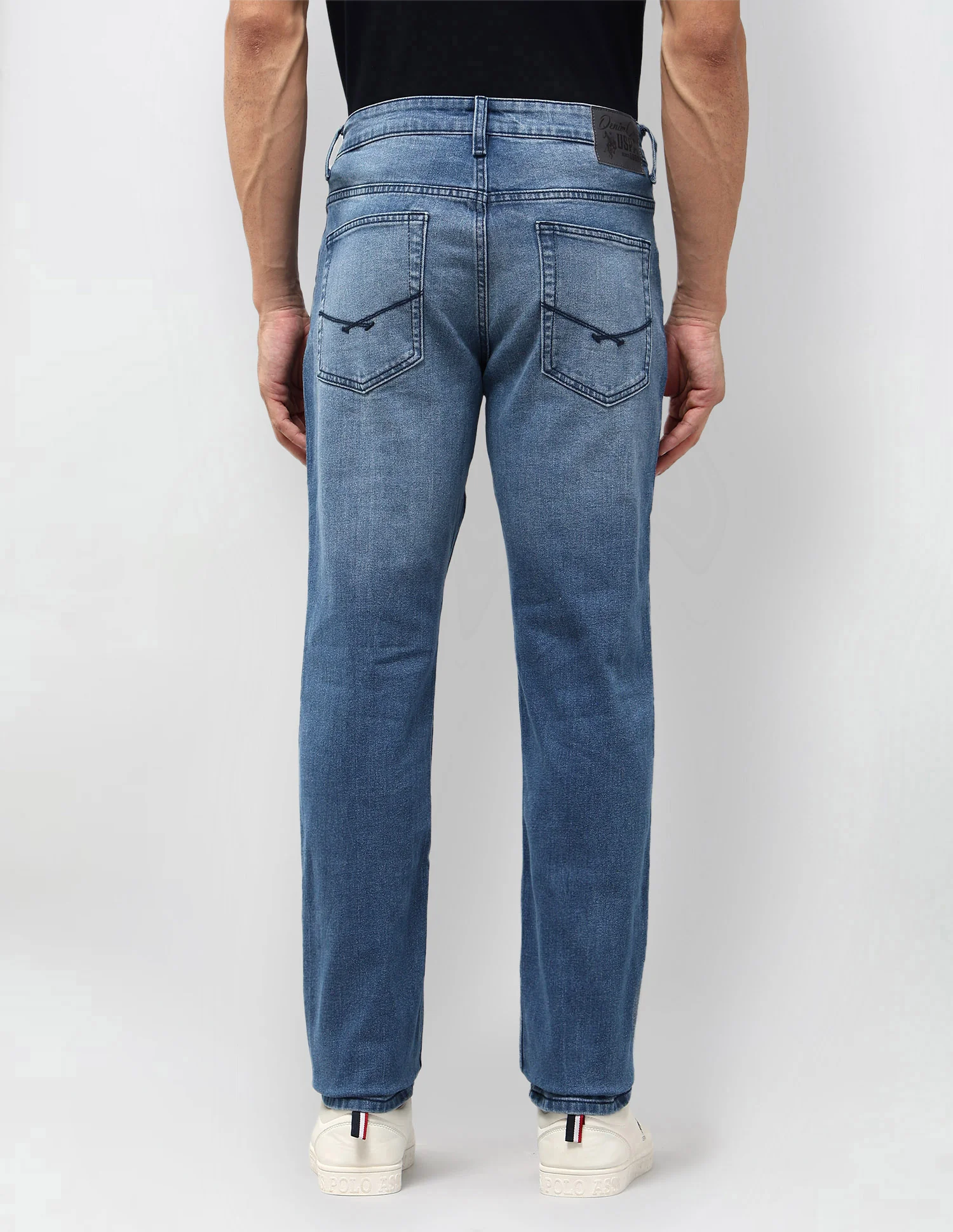 Brandon Slim Tapered Fit Blue Jeans - Image 5