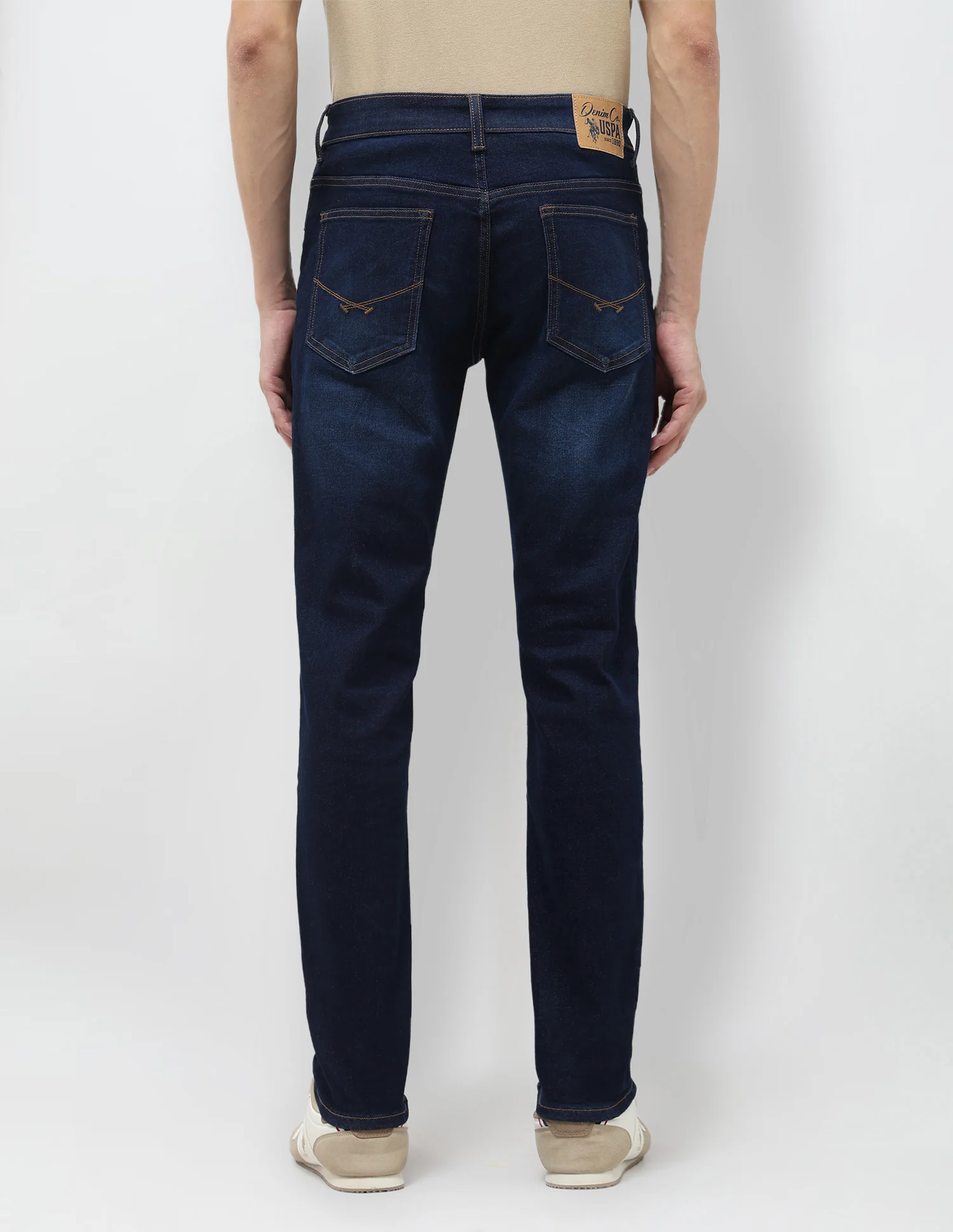 Brandon Slim Tapered Fit Blue Jeans - Image 5
