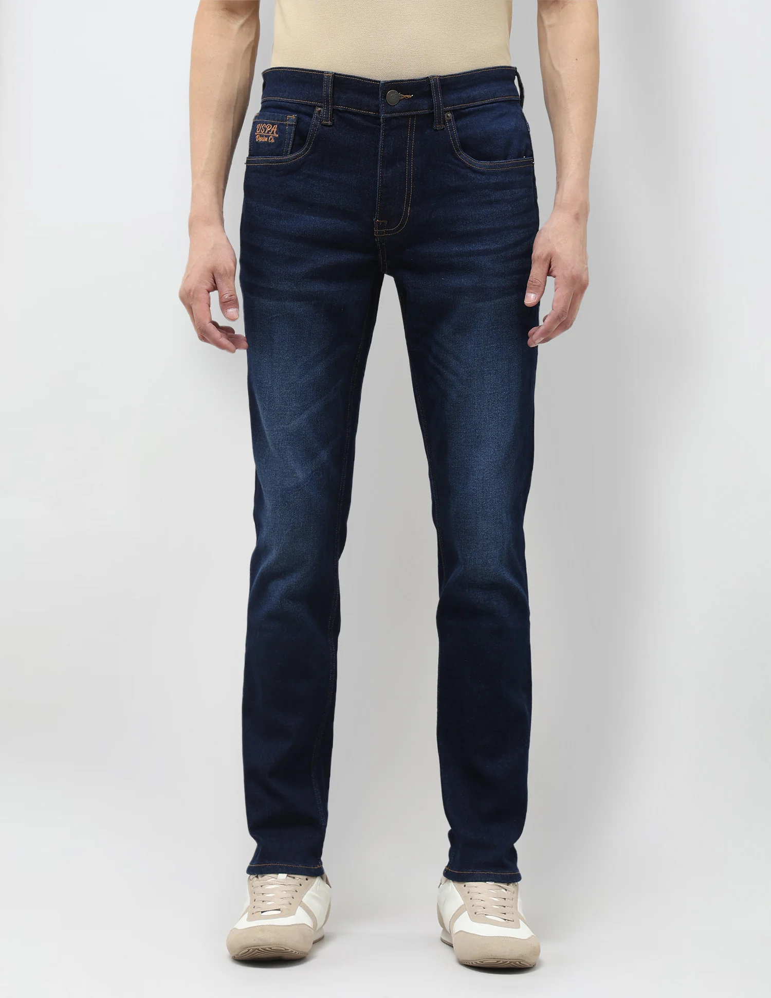 Brandon Slim Tapered Fit Blue Jeans - Image 6