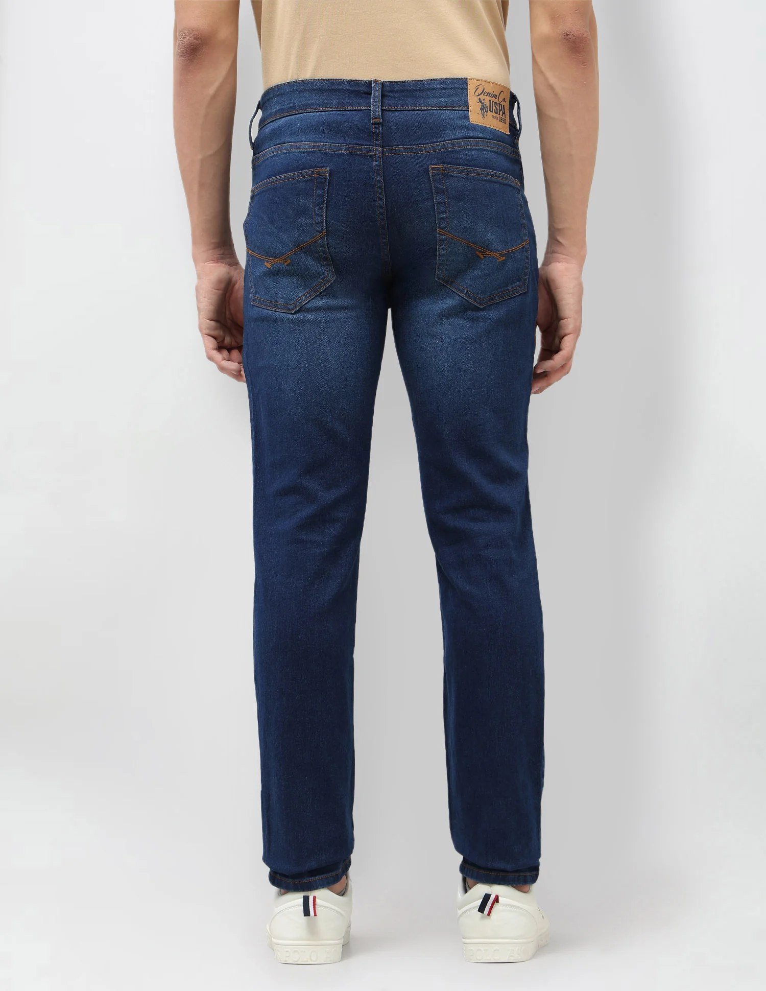 Brandon Slim Tapered Fit Blue Jeans - Image 5