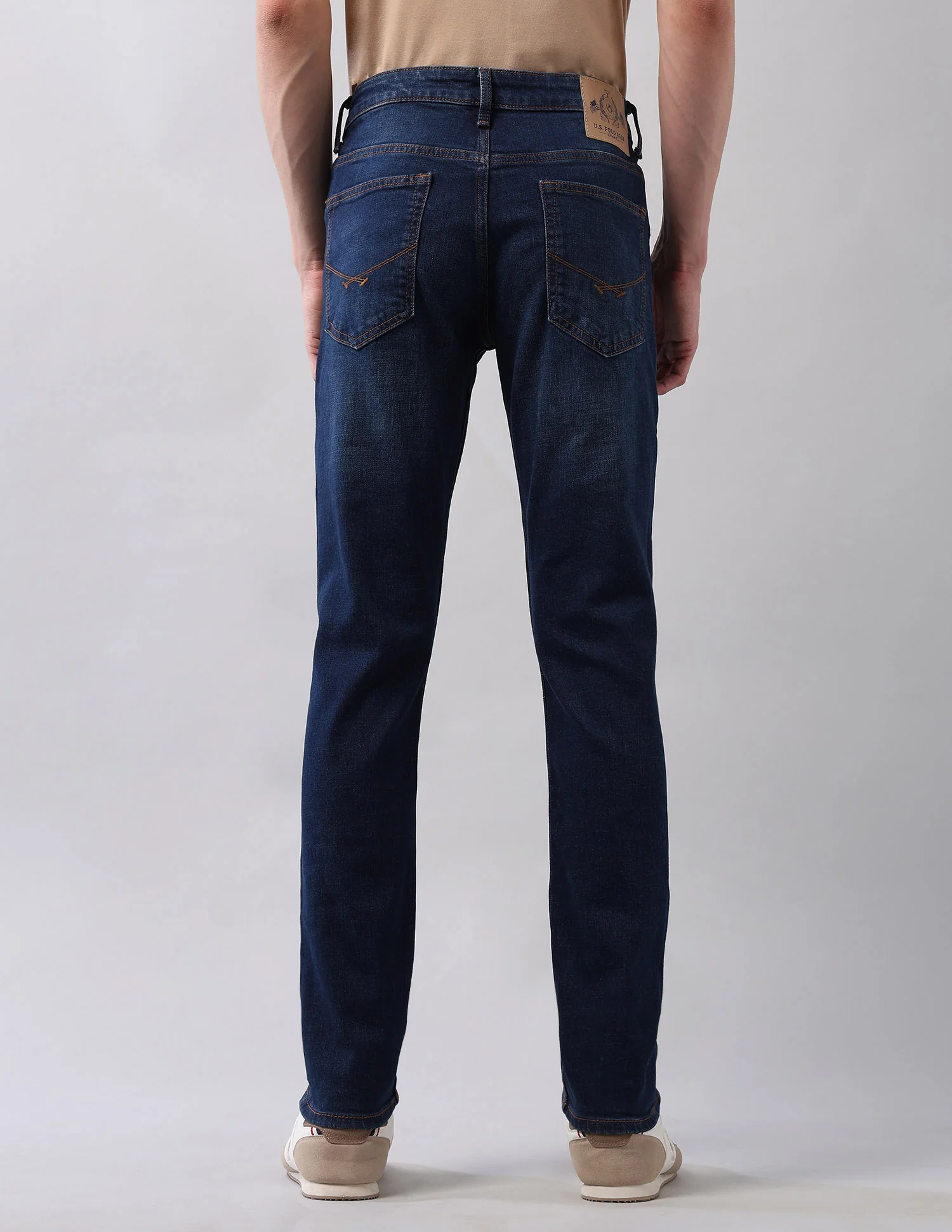 Brandon Slim Tapered Fit Blue Jeans - Image 5
