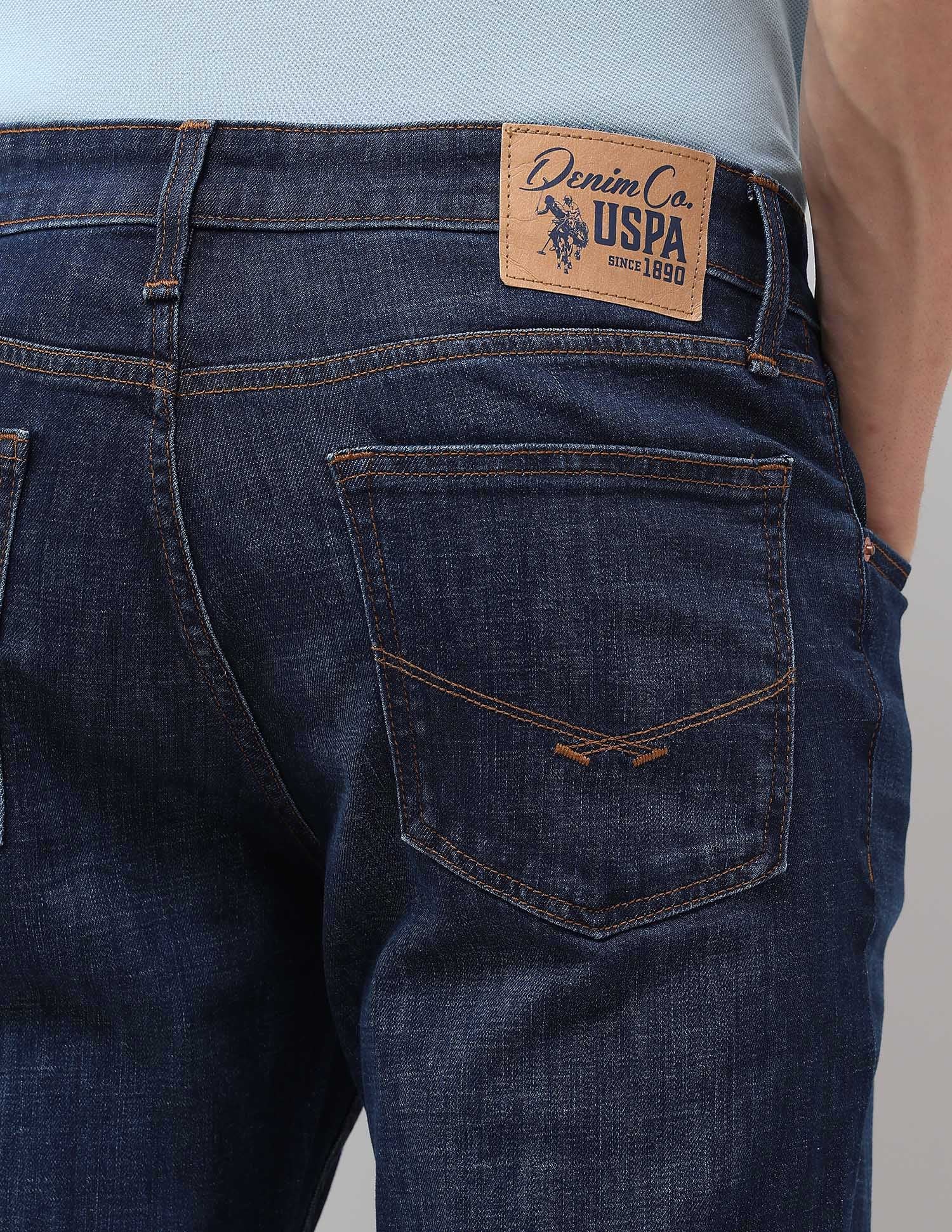 Brandon Slim Tapered Fit Blue Jeans - Image 8