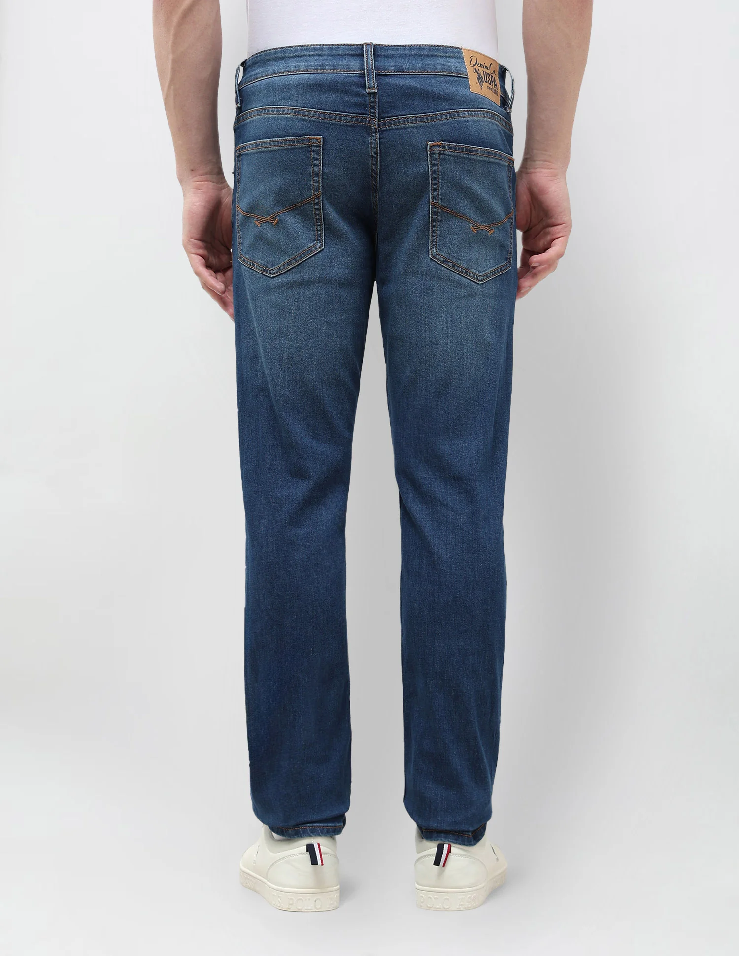 Brandon Slim Tapered Fit Blue Jeans - Image 5
