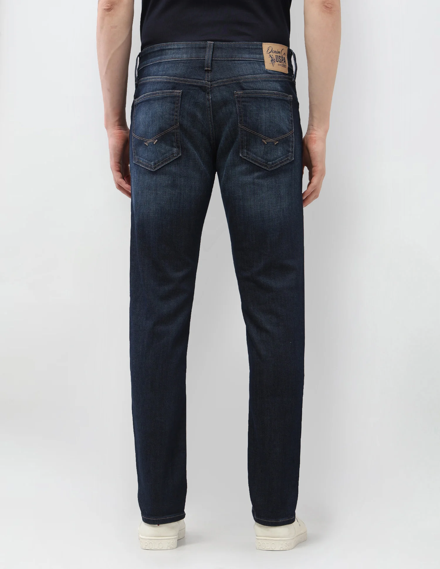 Brandon Slim Tapered Fit Blue Jeans - Image 5
