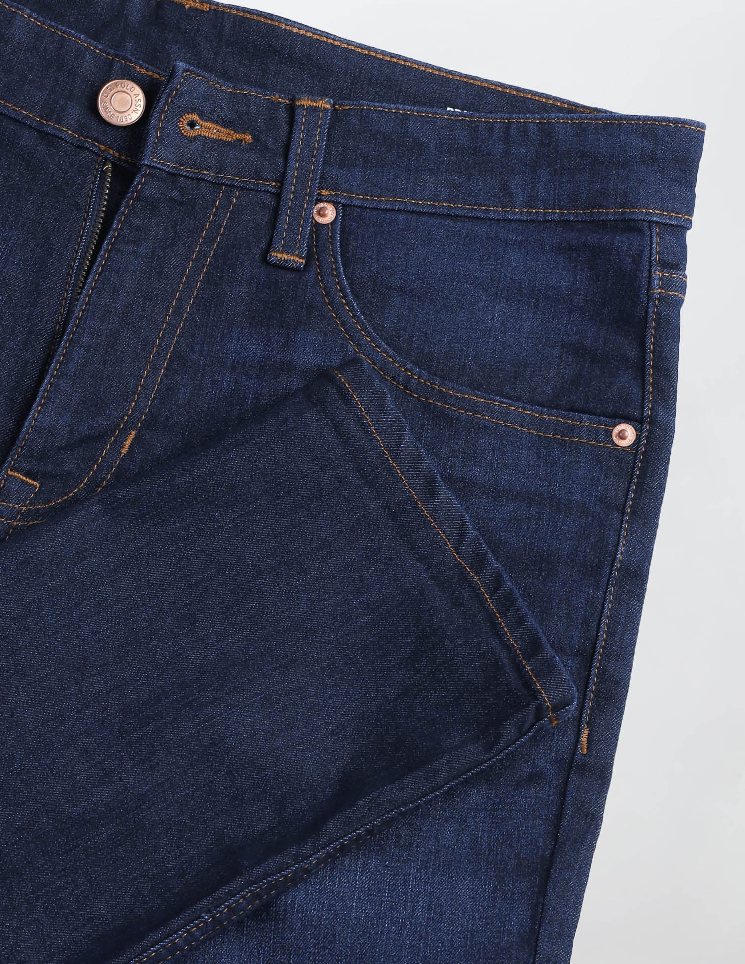 Brandon Slim Tapered Fit Blue Jeans - Image 2