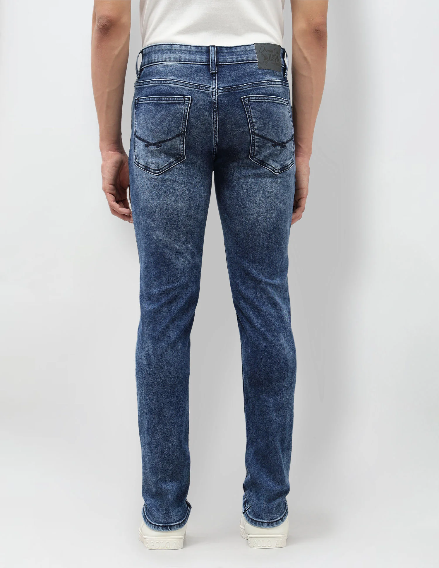 Brandon Slim Tapered Fit Blue Jeans - Image 5