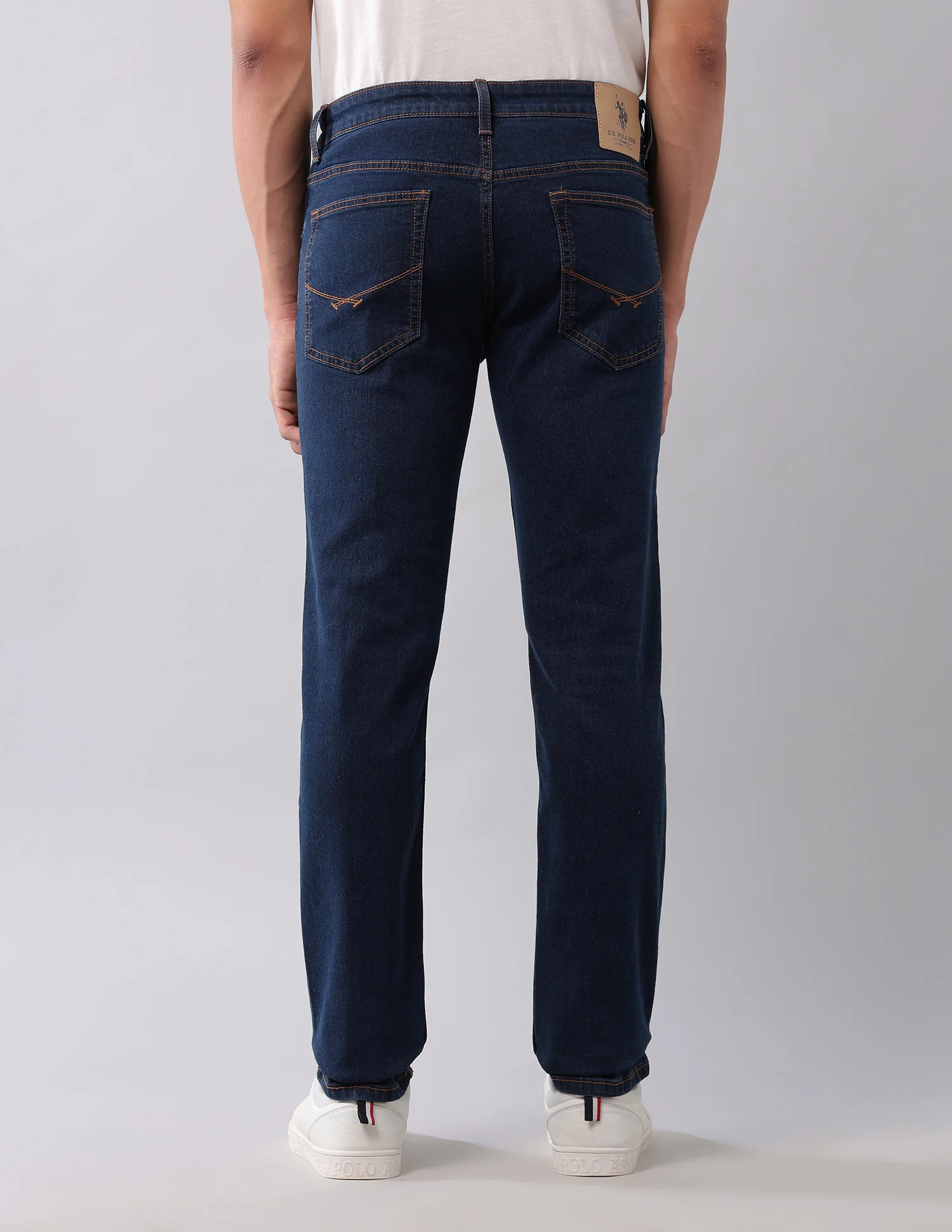 Brandon Slim Tapered Fit Blue Jeans - Image 5
