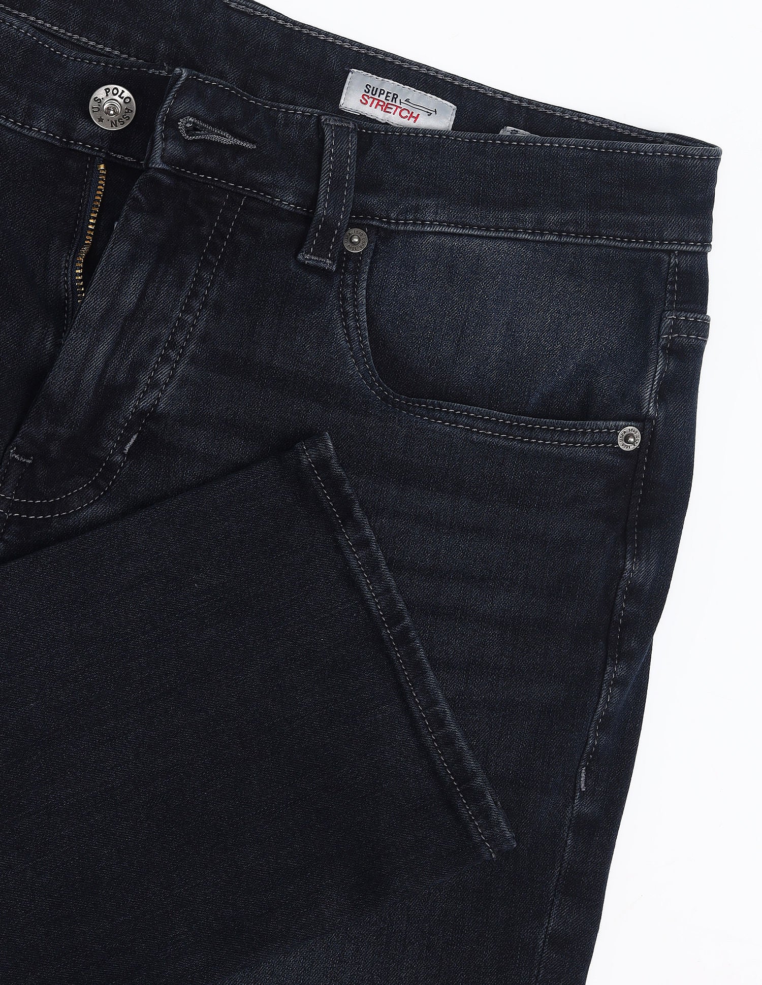 Brandon Slim Tapered Fit Blue Jeans - Image 2