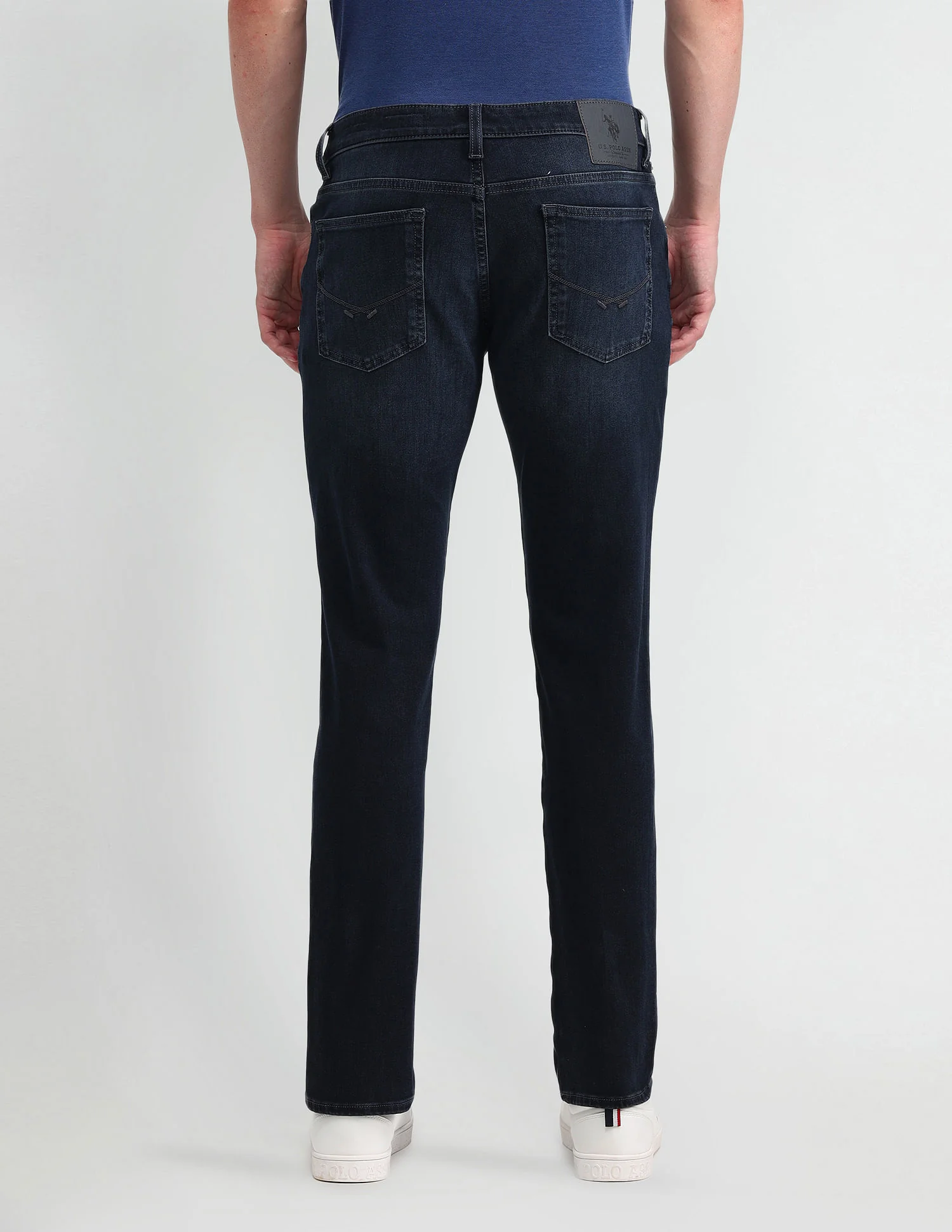 Brandon Slim Tapered Fit Blue Jeans - Image 5