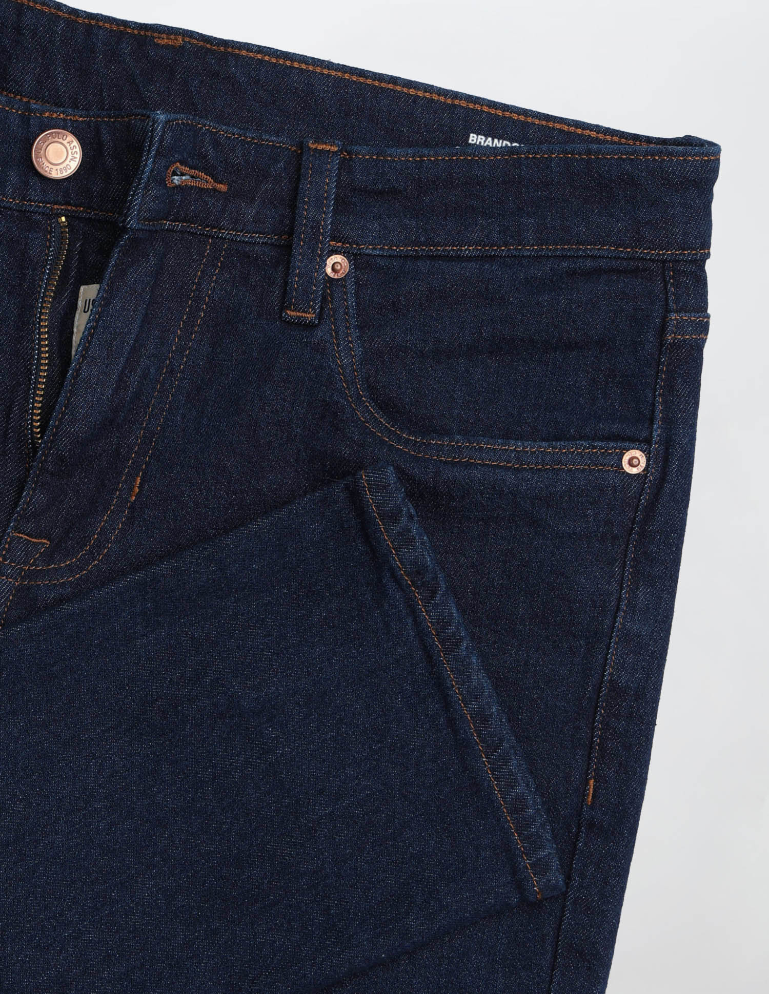 Brandon Slim Tapered Fit Blue Jeans - Image 2