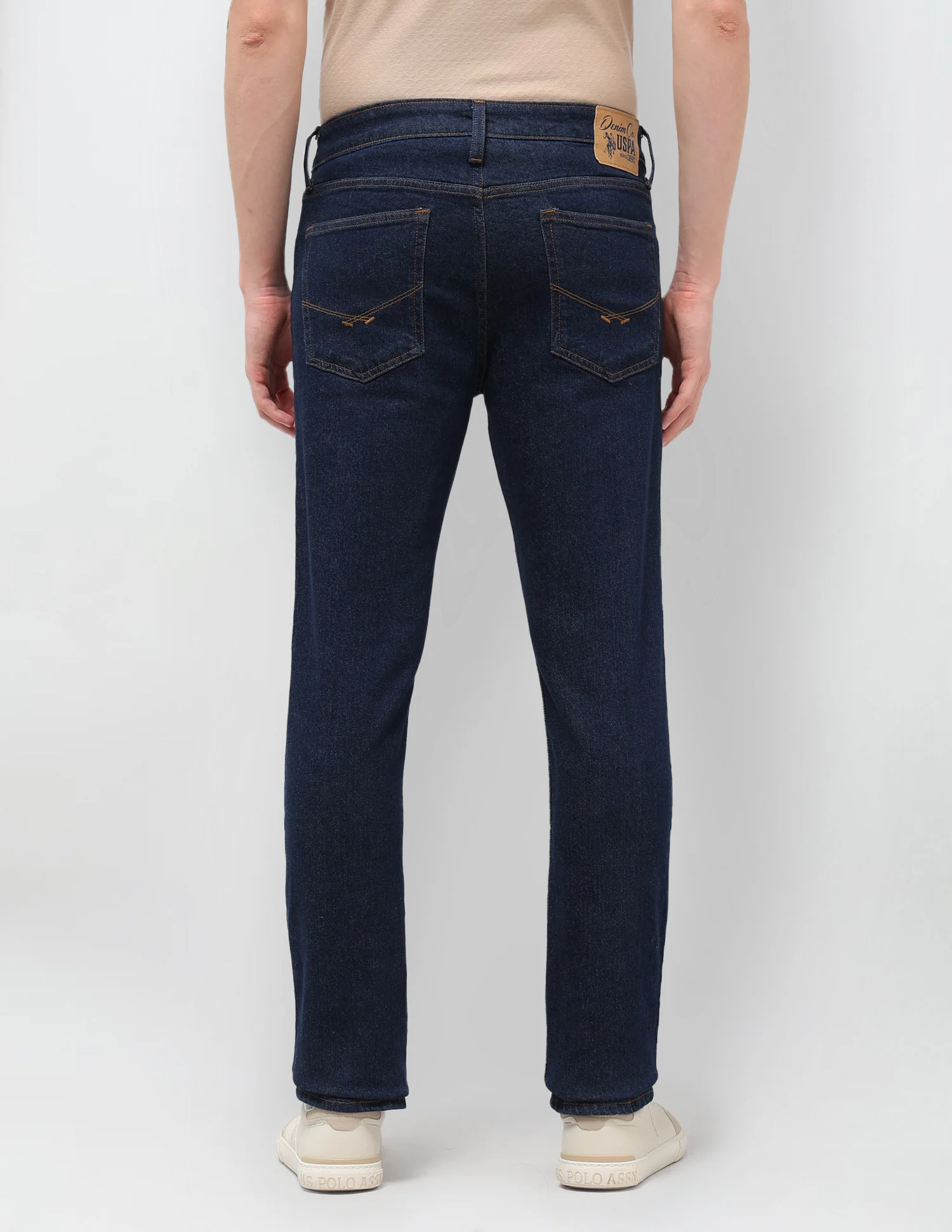 Brandon Slim Tapered Fit Blue Jeans - Image 5