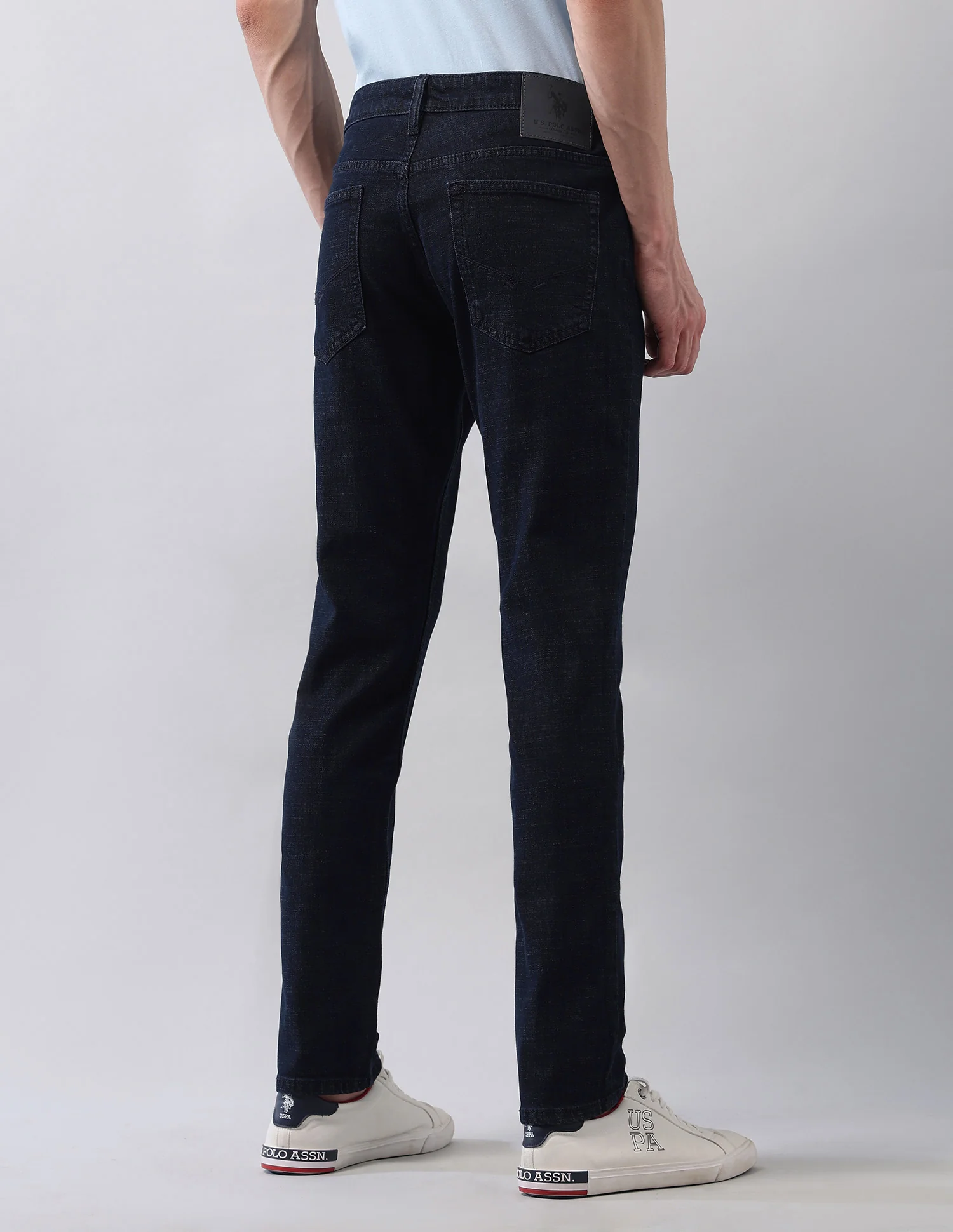 Brandon Slim Tapered Fit Blue Jeans - Image 5
