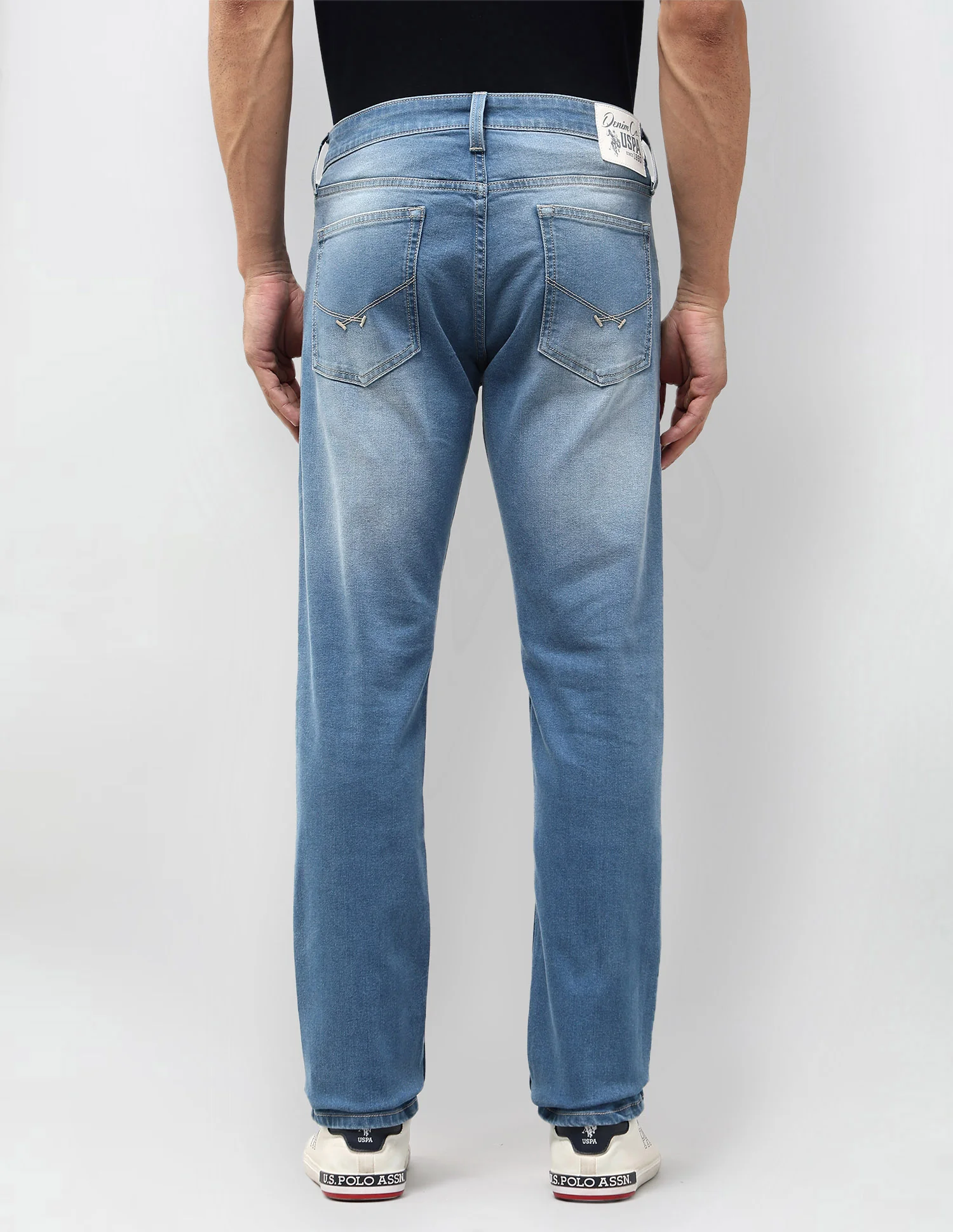Brandon Slim Tapered Fit Blue Jeans - Image 5