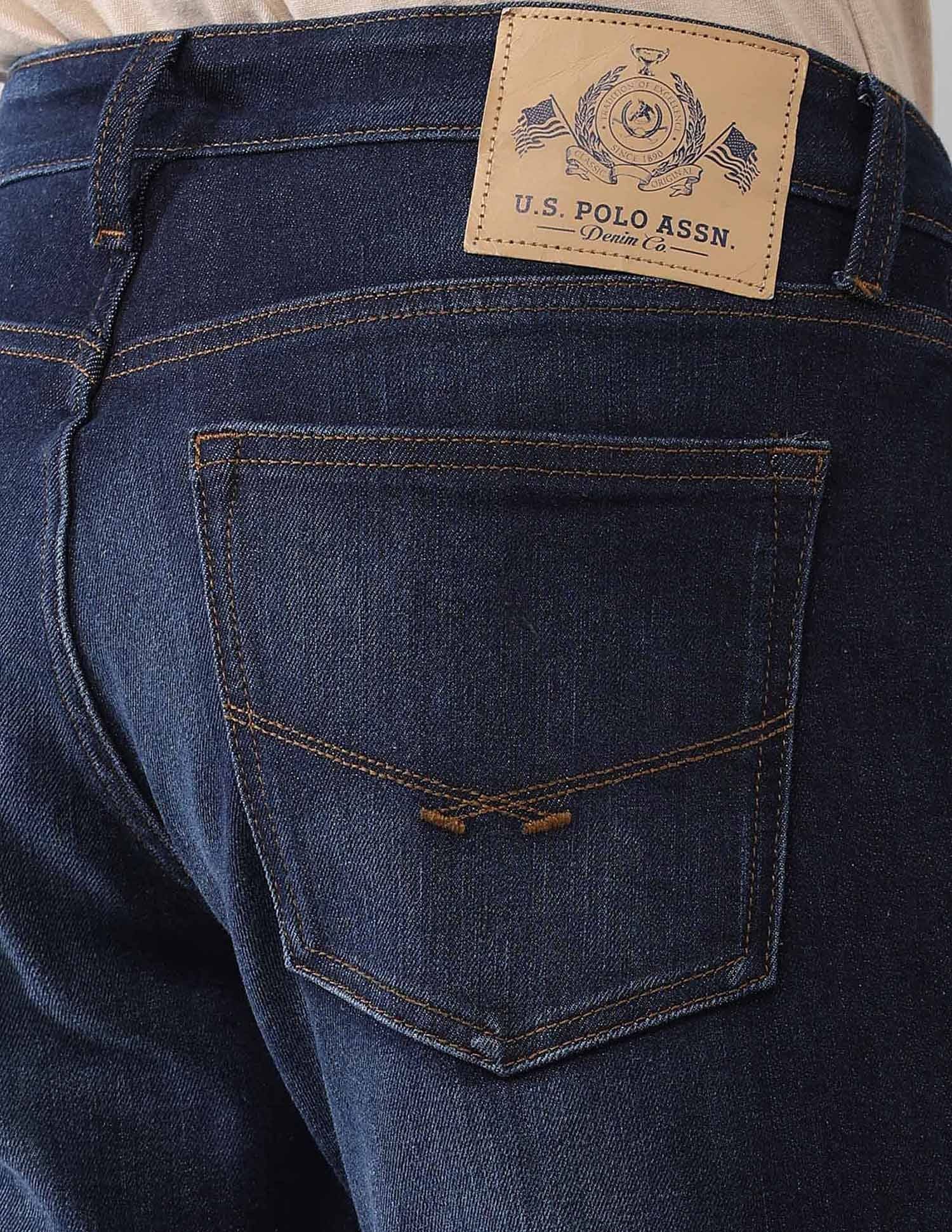 Brandon Slim Tapered Fit Blue Jeans - Image 8