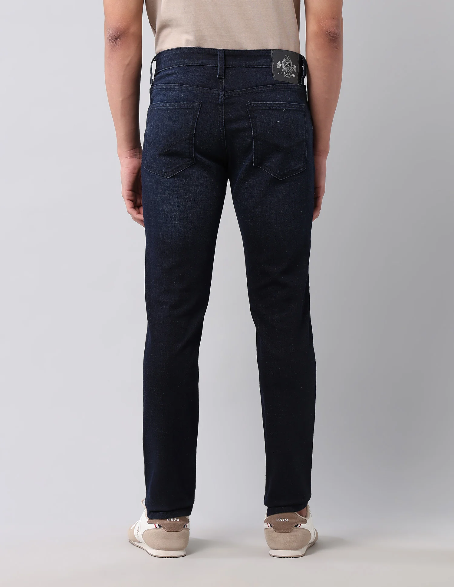 Brandon Slim Tapered Fit Blue Jeans - Image 5