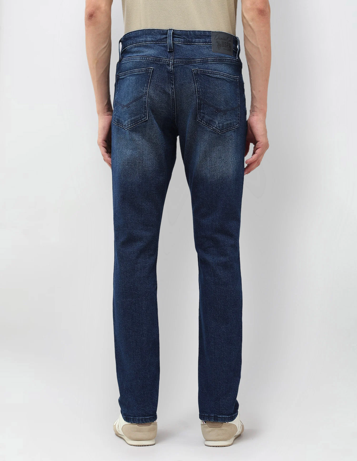 Brandon Slim Tapered Fit Blue Jeans - Image 5