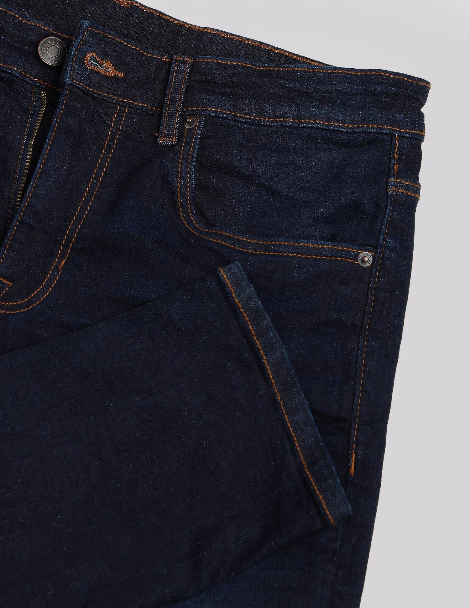 Brandon Slim Tapered Fit Blue Jeans - Image 2
