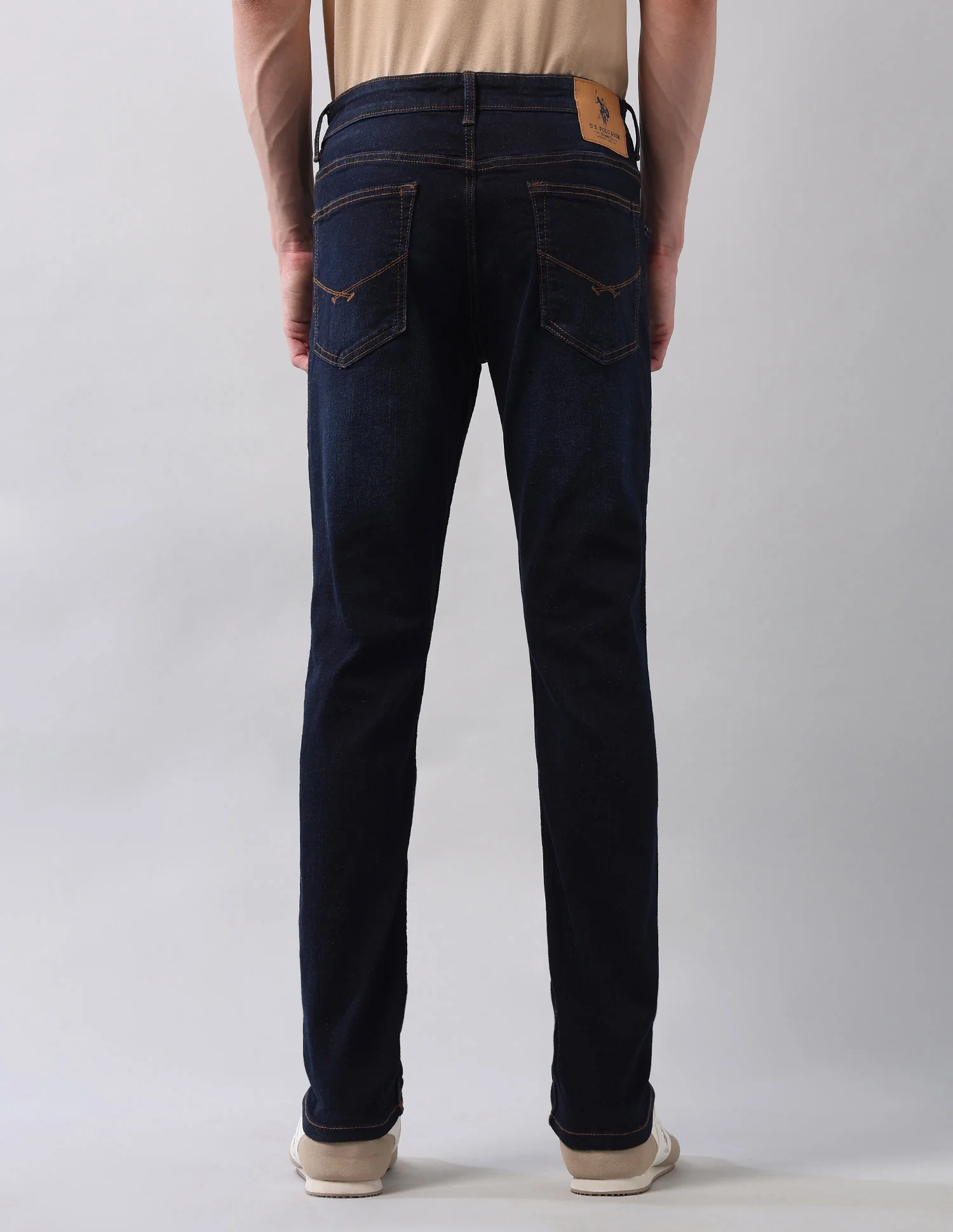 Brandon Slim Tapered Fit Blue Jeans - Image 5
