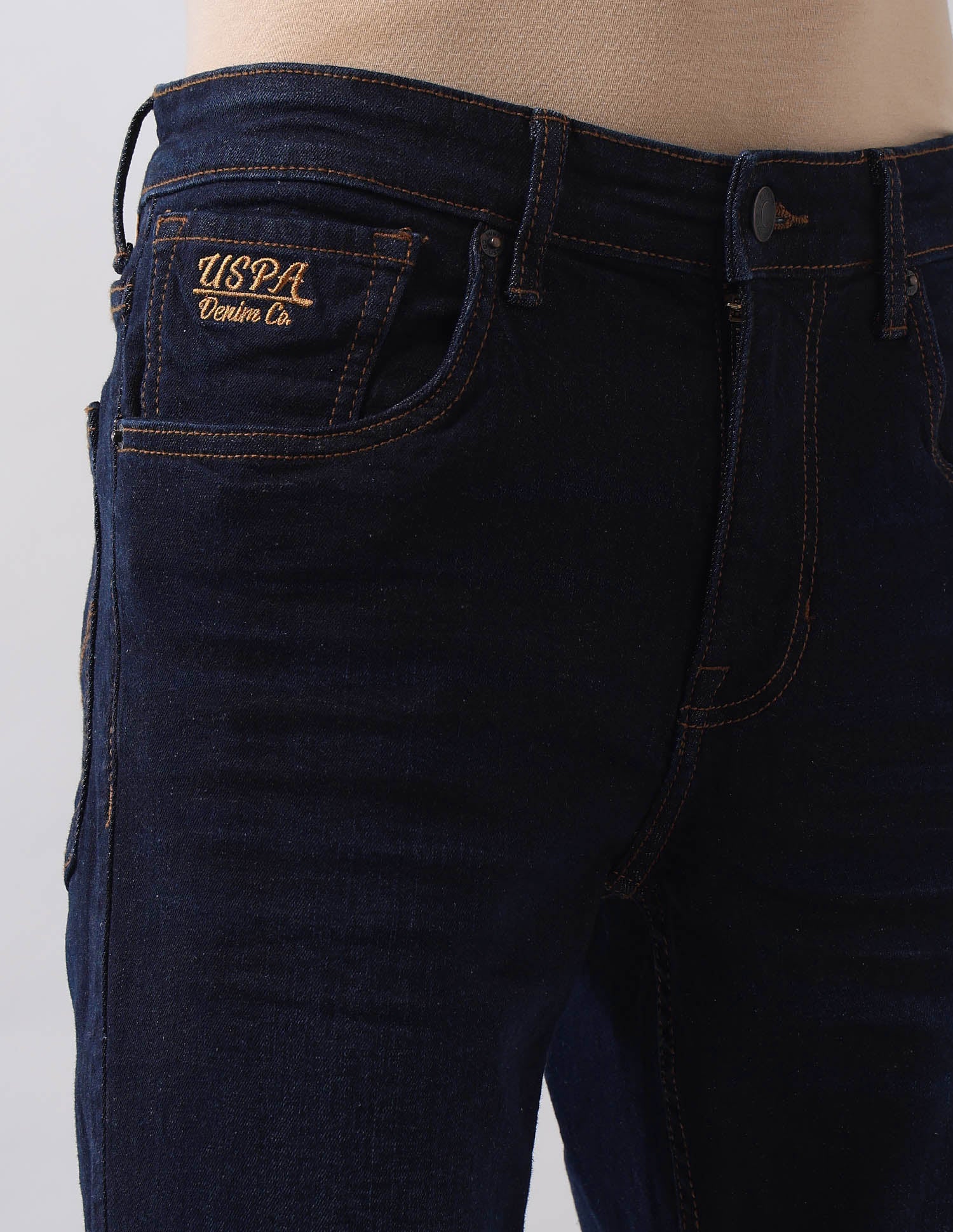 Brandon Slim Tapered Fit Blue Jeans - Image 7