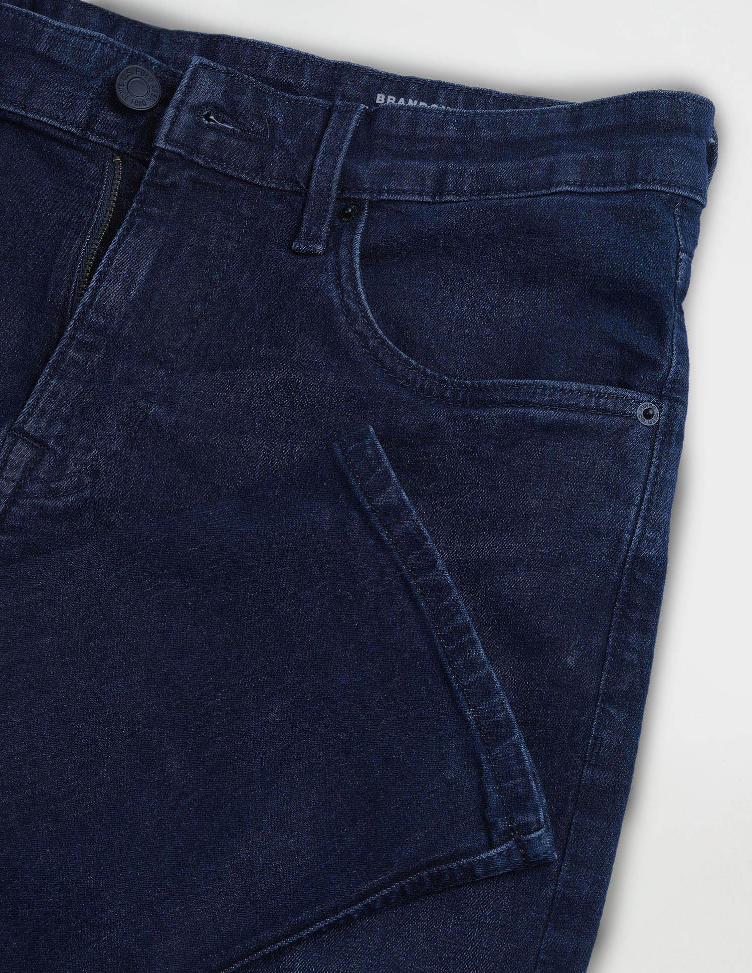 Brandon Slim Tapered Fit Blue Jeans - Image 2