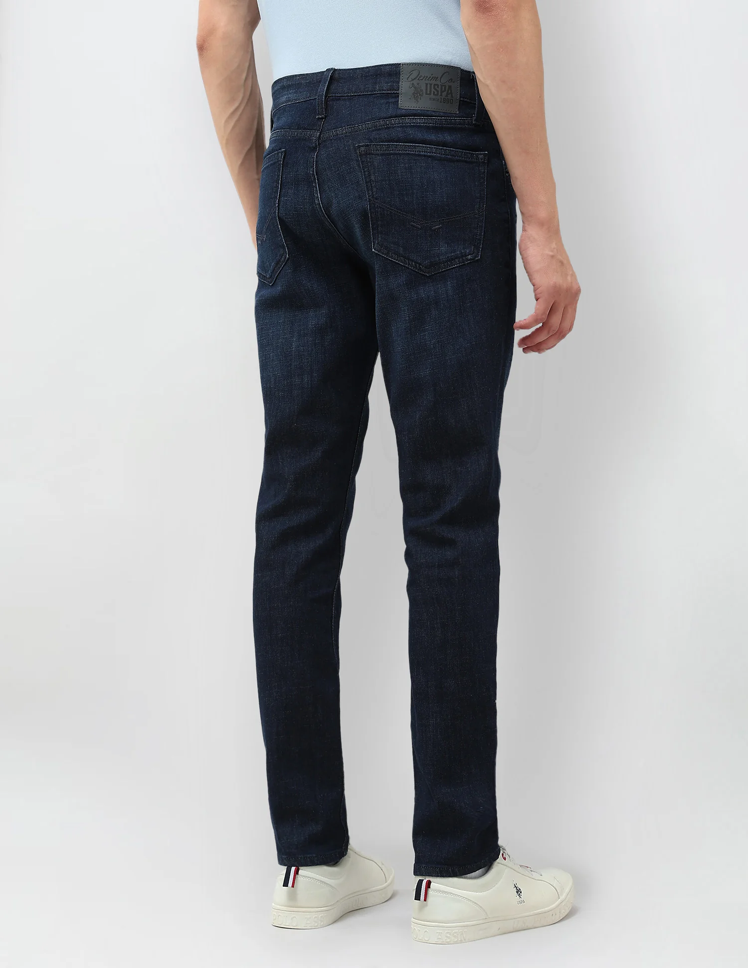 Brandon Slim Tapered Fit Blue Jeans - Image 5