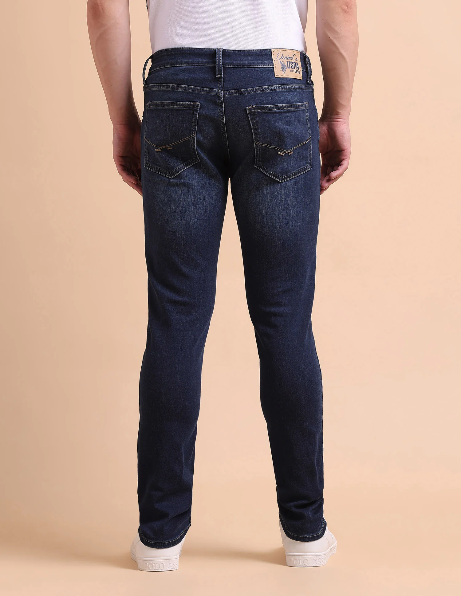 Brandon Slim Tapered Fit Blue Jeans - Image 5