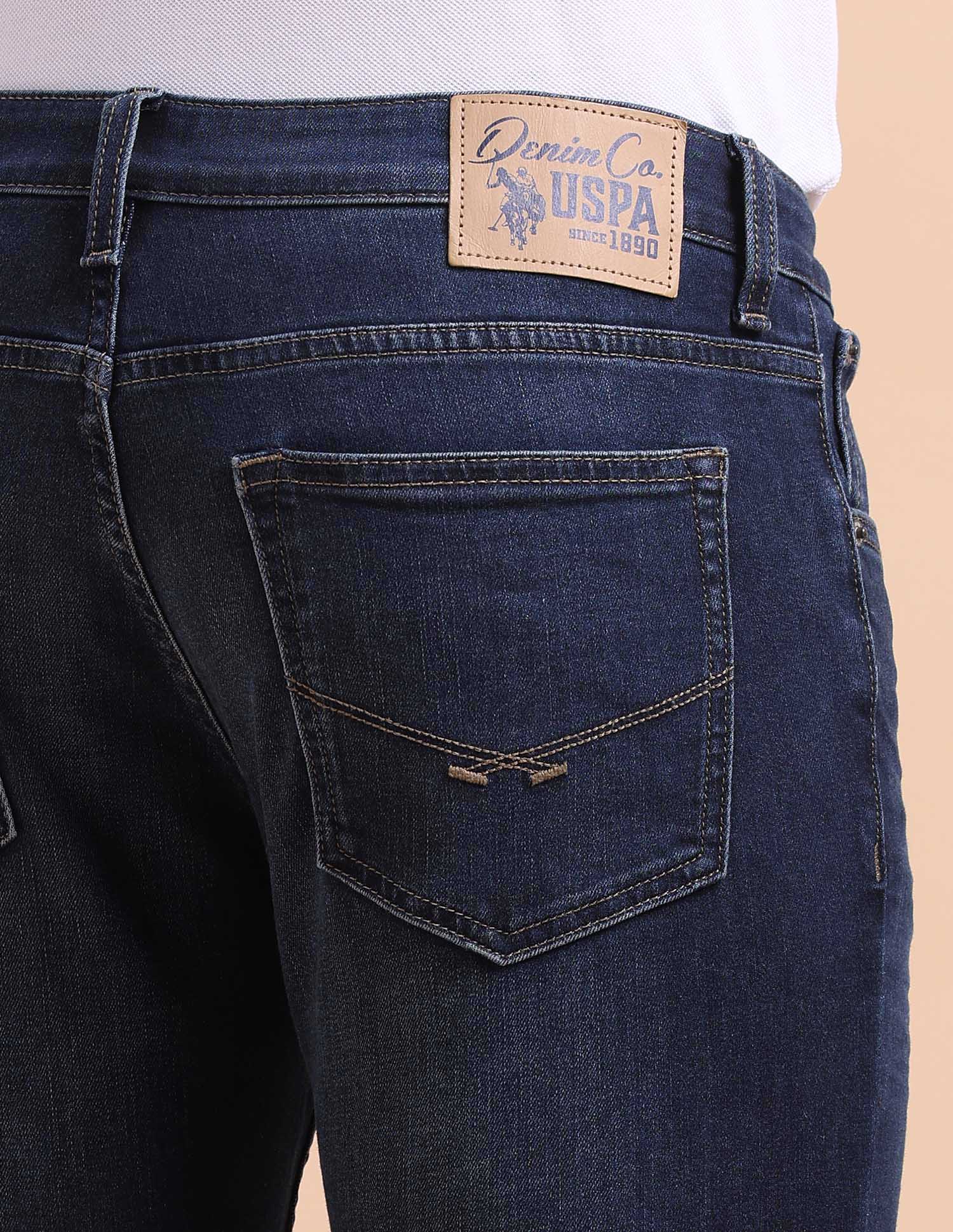 Brandon Slim Tapered Fit Blue Jeans - Image 8