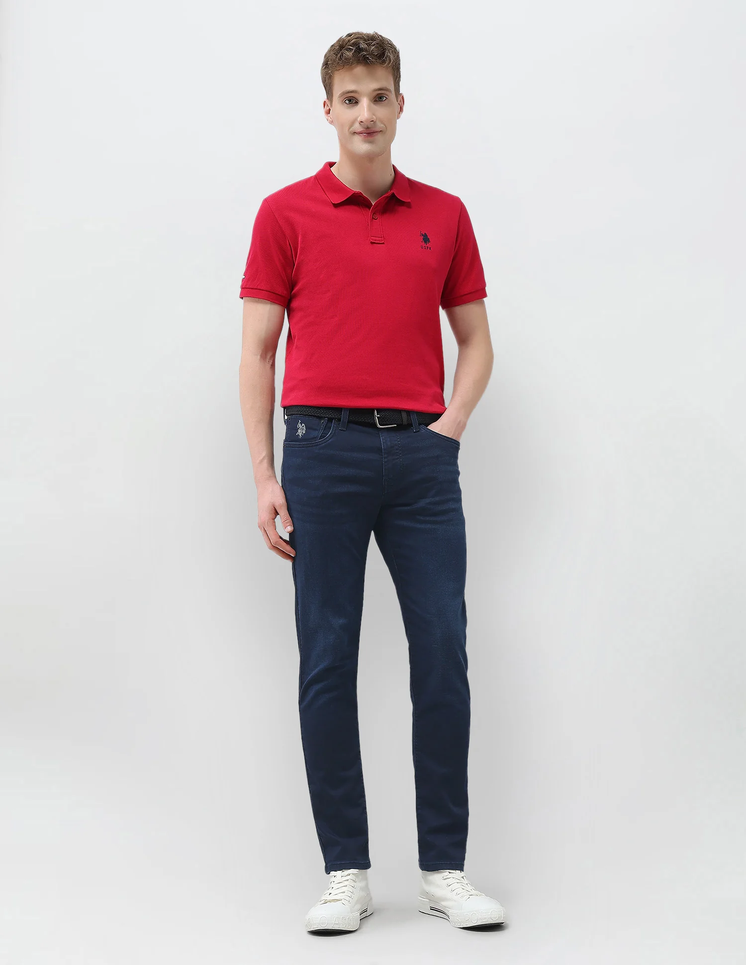 Brandon Slim-Tapered Fit Blue Jeans - Image 3