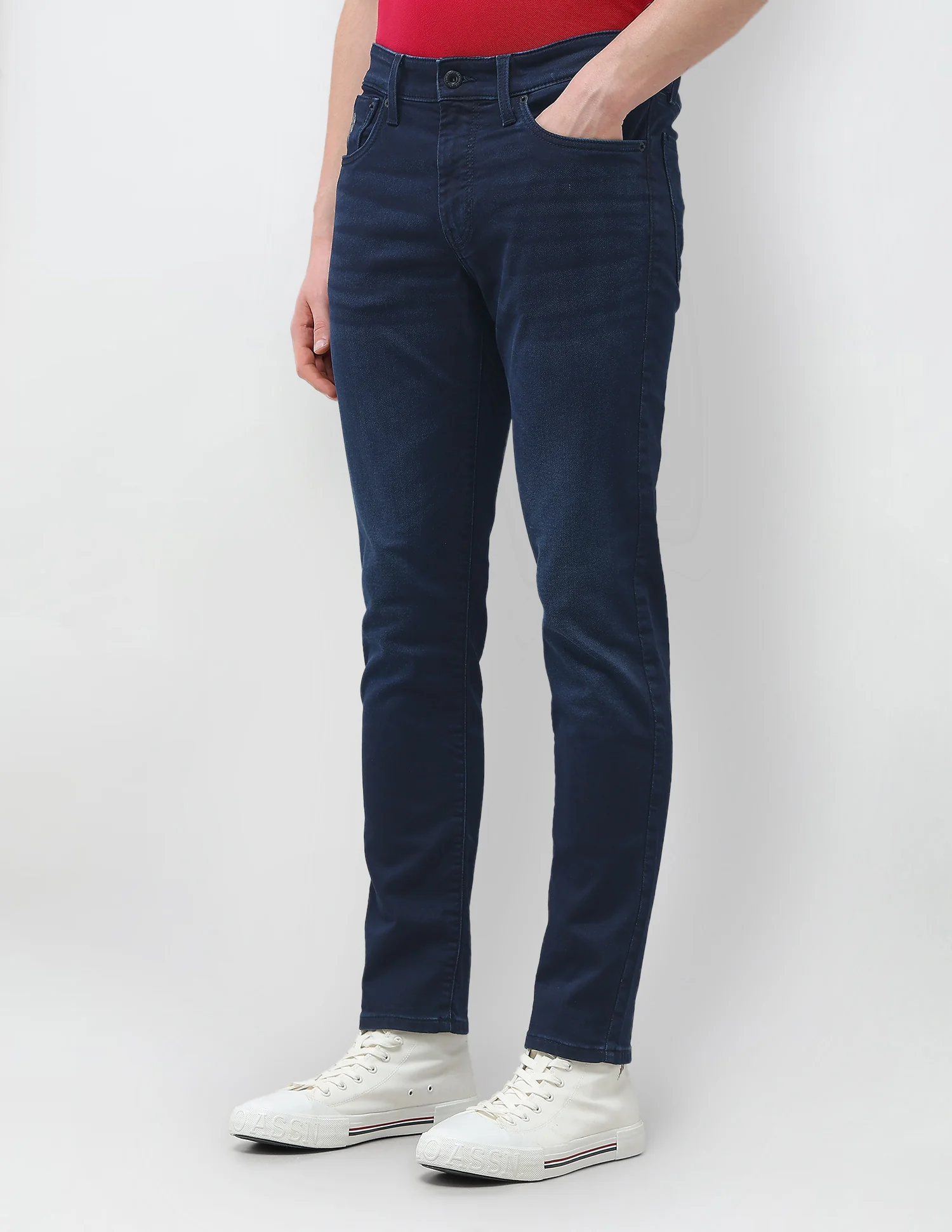 Brandon Slim-Tapered Fit Blue Jeans - Image 4