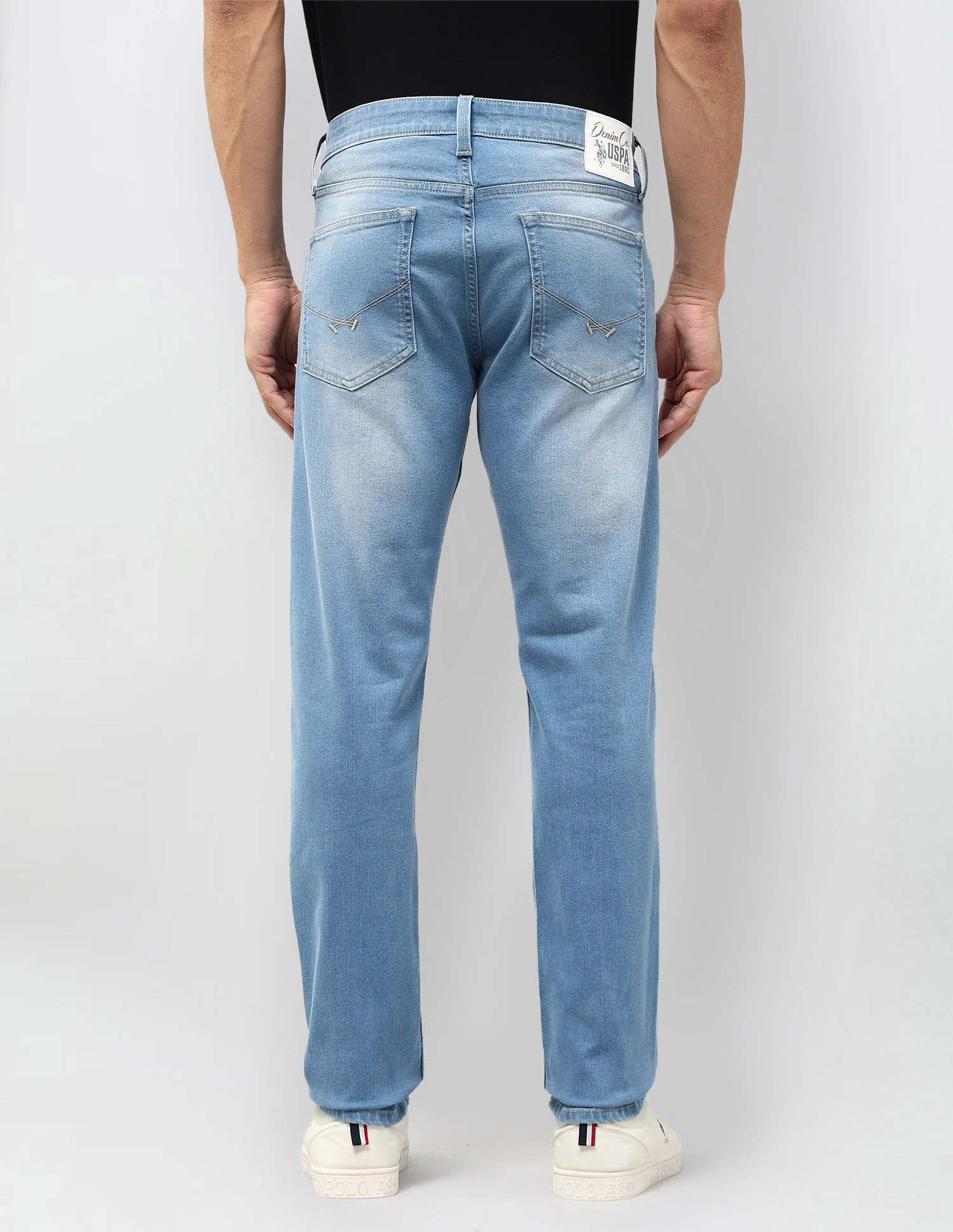 Brandon Slim Tapered Fit Blue Jeans - Image 5