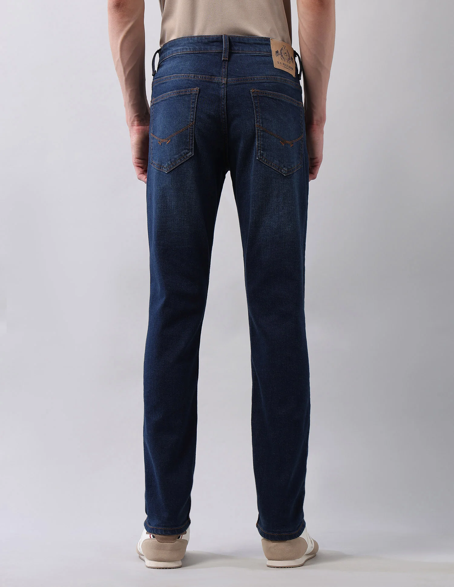 Brandon Slim Tapered Fit Blue Jeans - Image 5