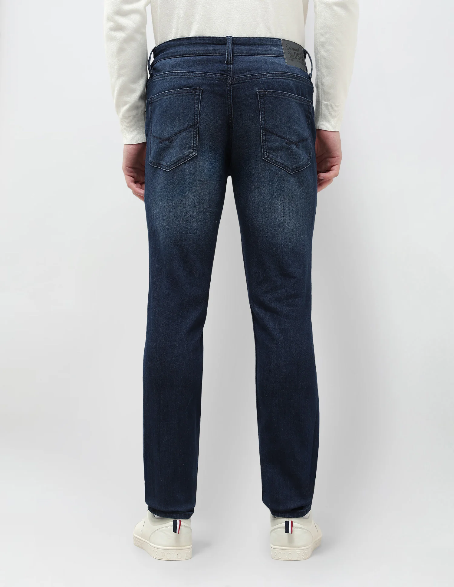 Brandon Slim Tapered Fit Blue Jeans - Image 5
