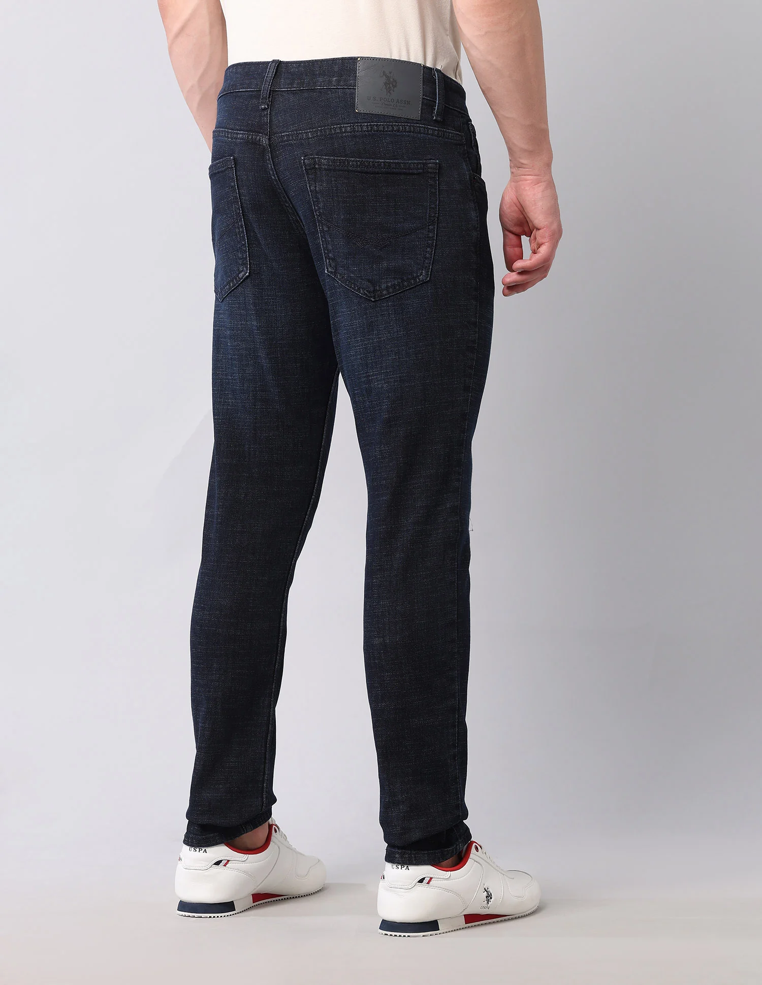 Brandon Slim Tapered Fit Blue Jeans - Image 5