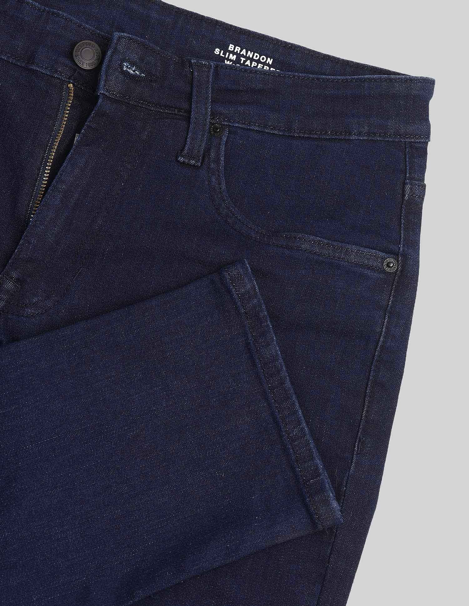 Brandon Slim Tapered Fit Blue Jeans - Image 2
