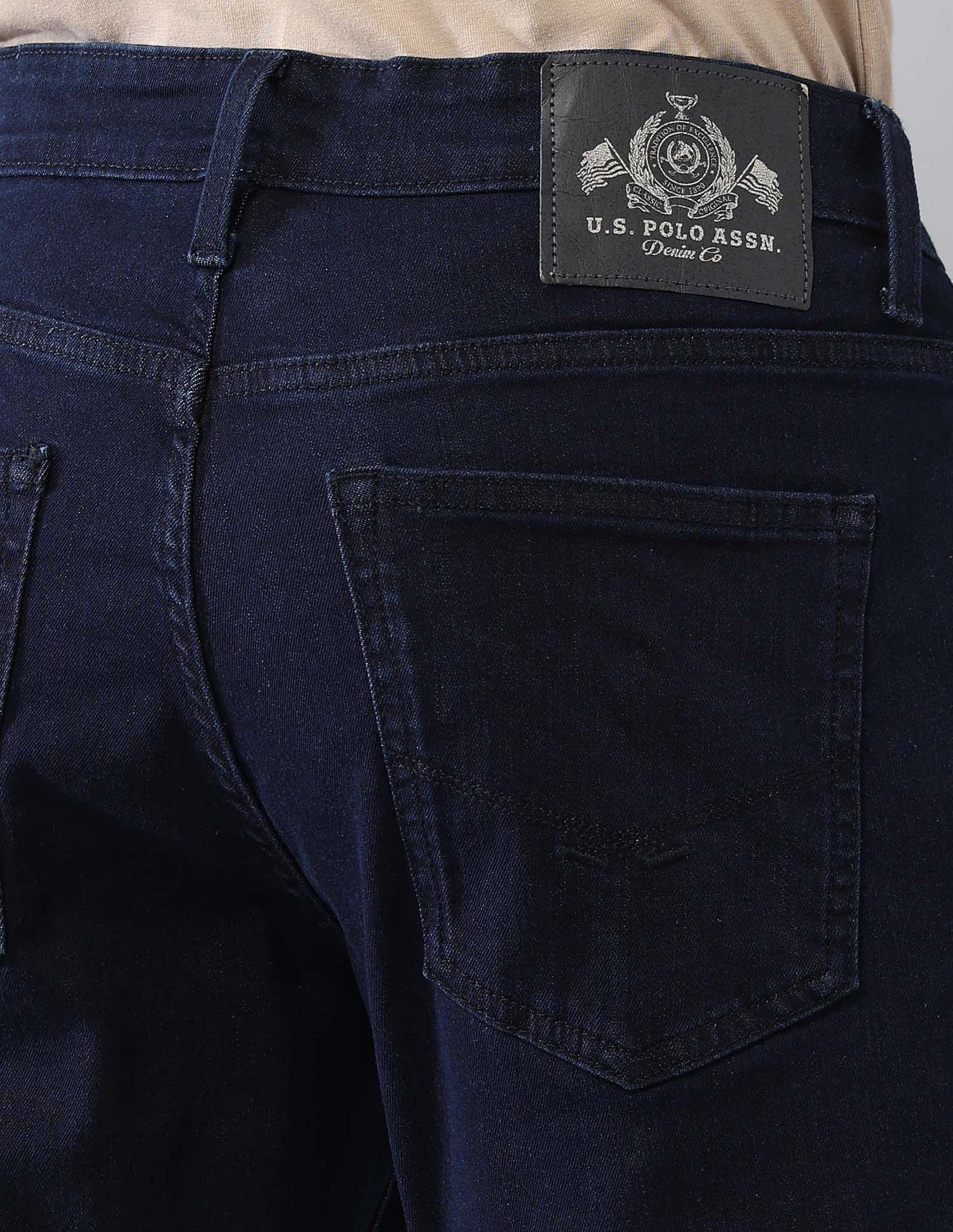 Brandon Slim Tapered Fit Blue Jeans - Image 8