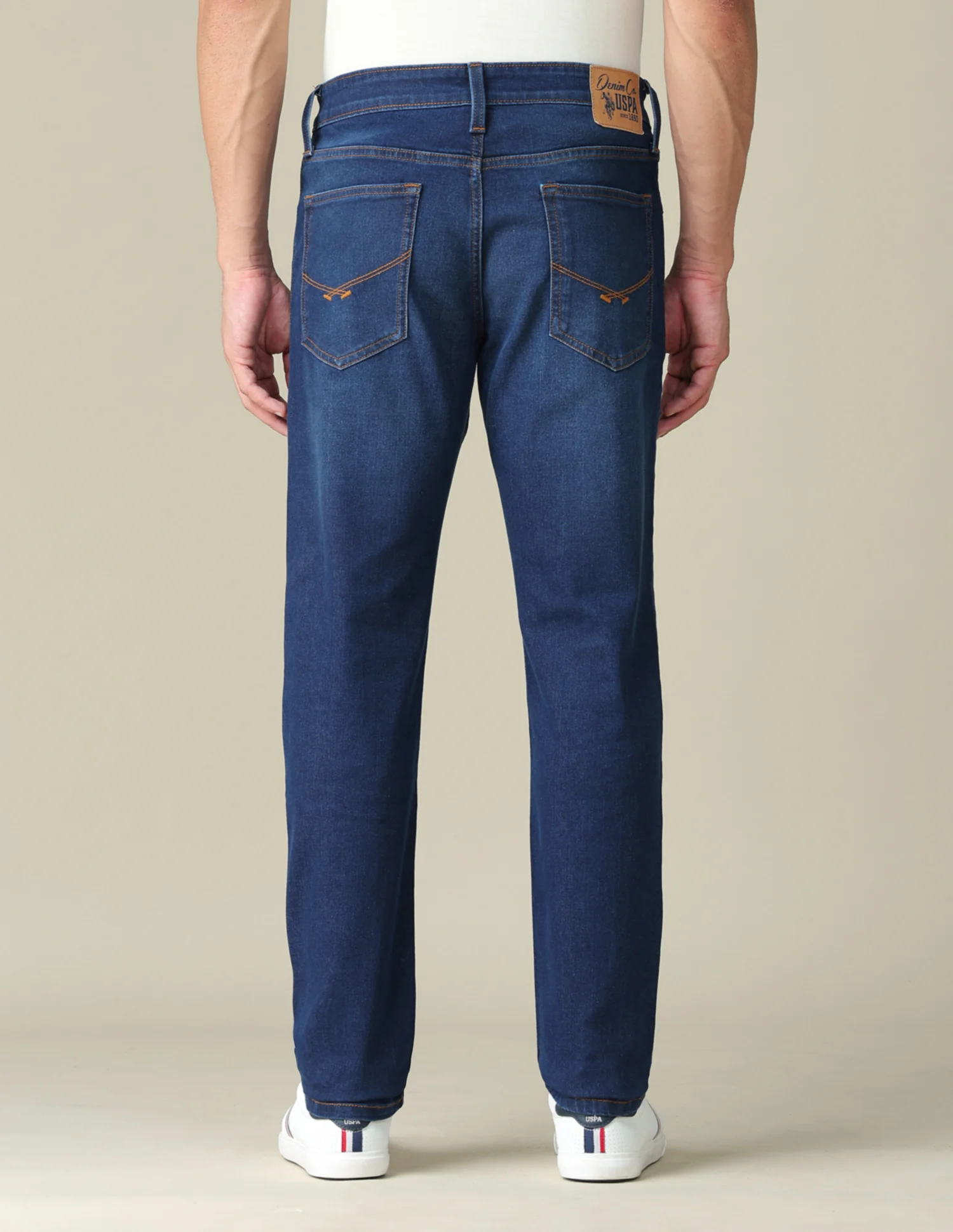 Brandon Slim Tapered Fit Blue Jeans - Image 5