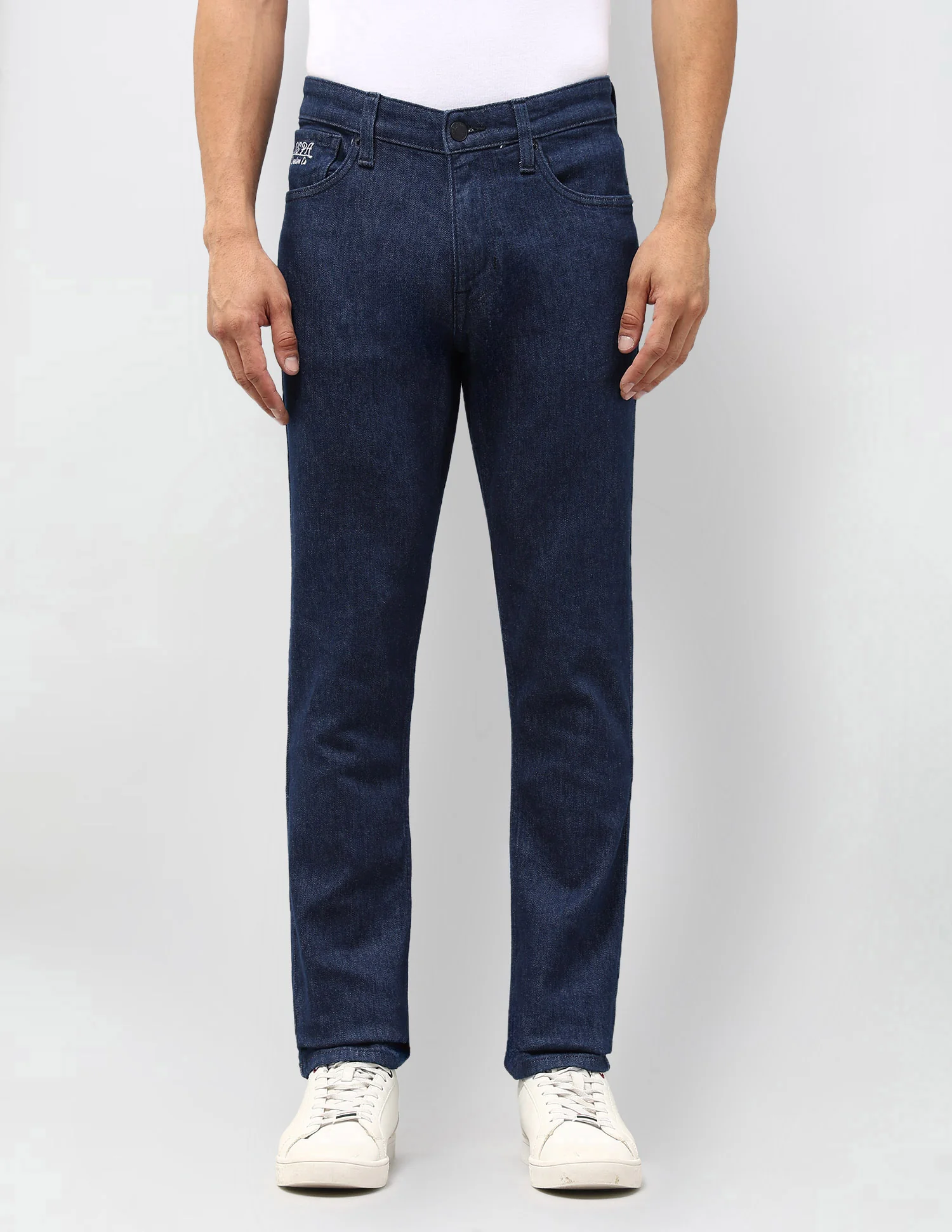 Brandon Slim Tapered Fit Blue Jeans - Image 6