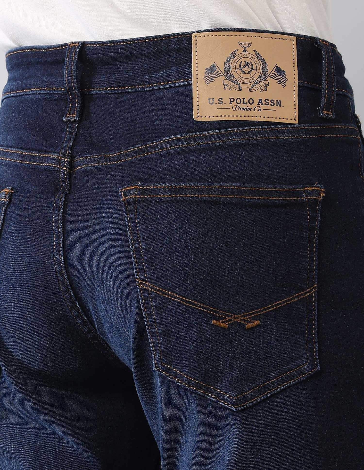 Brandon Slim Tapered Fit Blue Jeans - Image 8