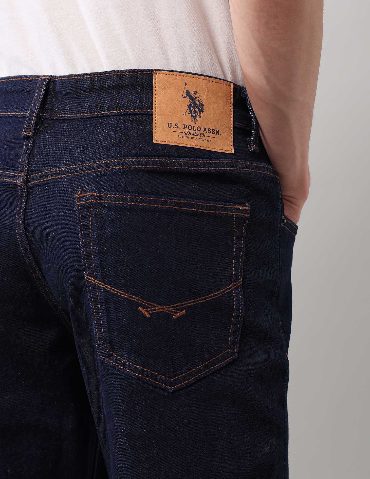 Brandon Slim Tapered Fit Blue Jeans - Image 8