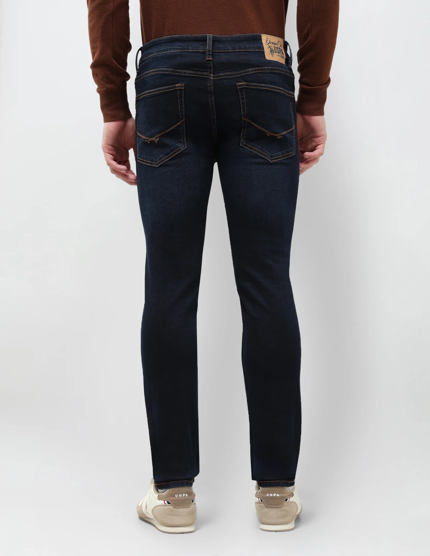 Brandon Slim Tapered Fit Blue Jeans - Image 5