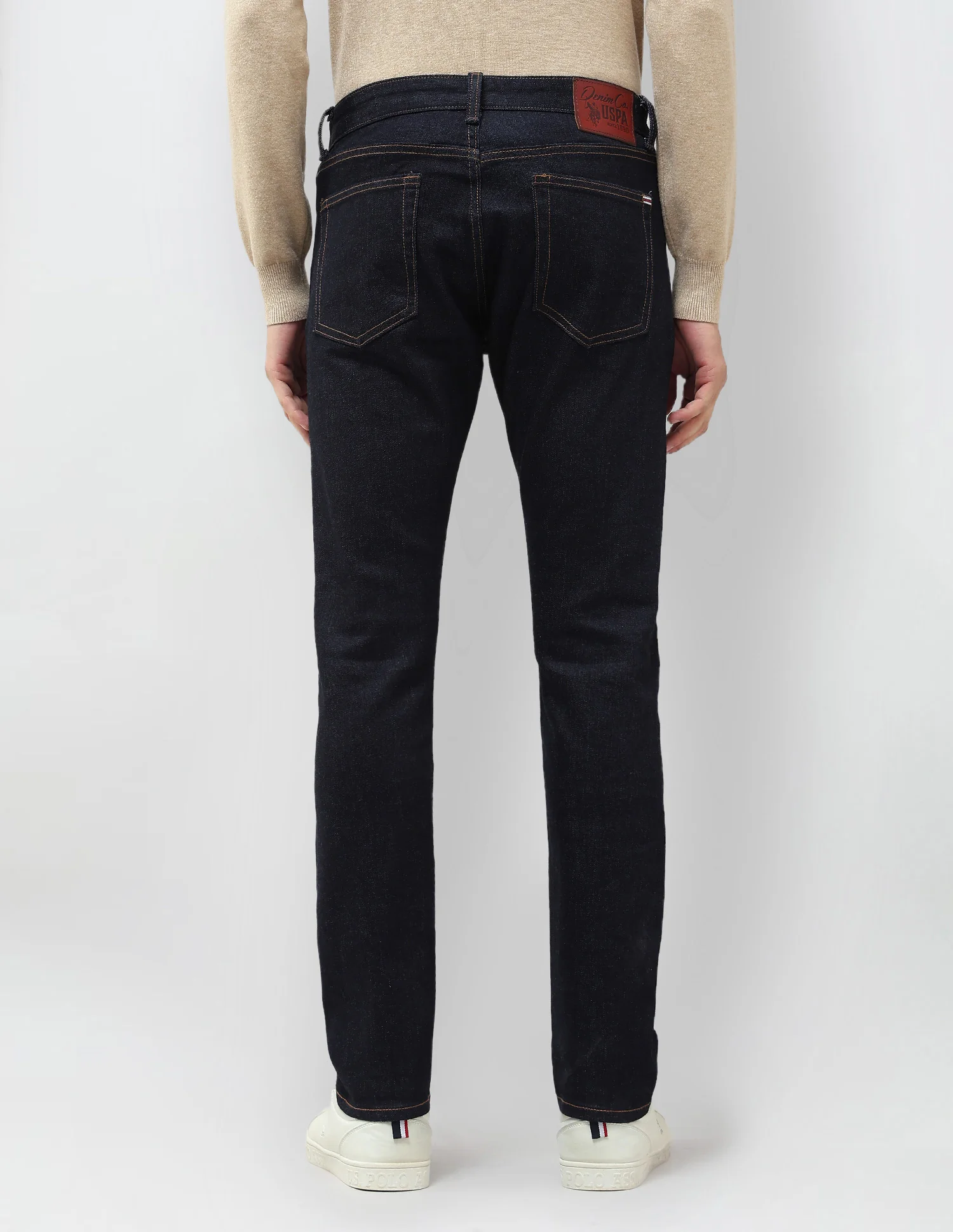 Brandon Slim Tapered Fit Blue Jeans - Image 5