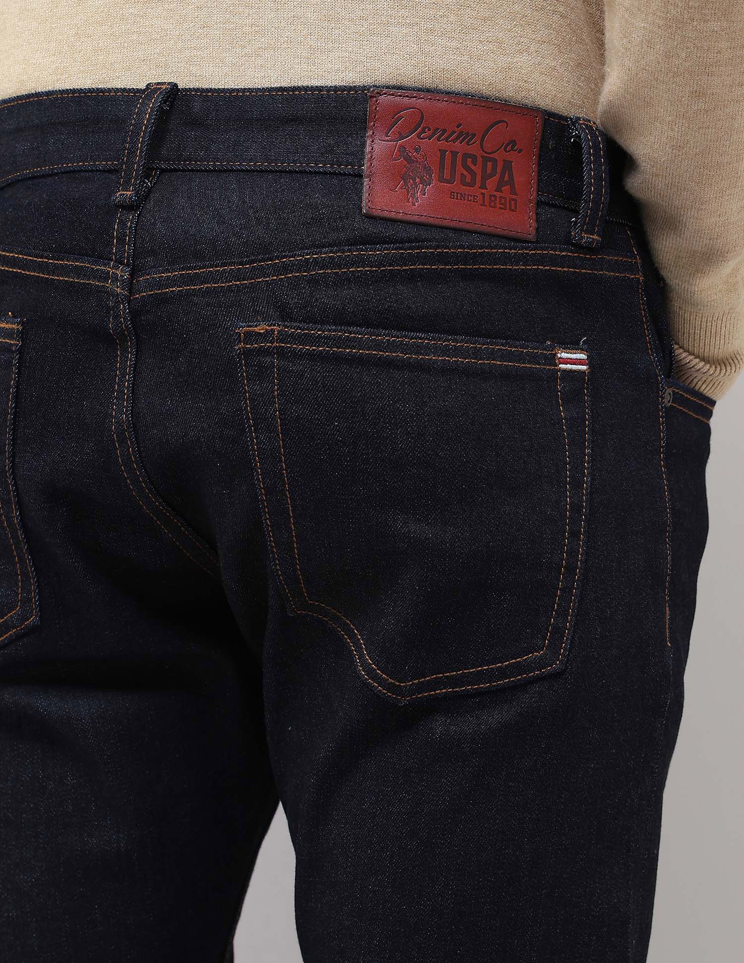 Brandon Slim Tapered Fit Blue Jeans - Image 8
