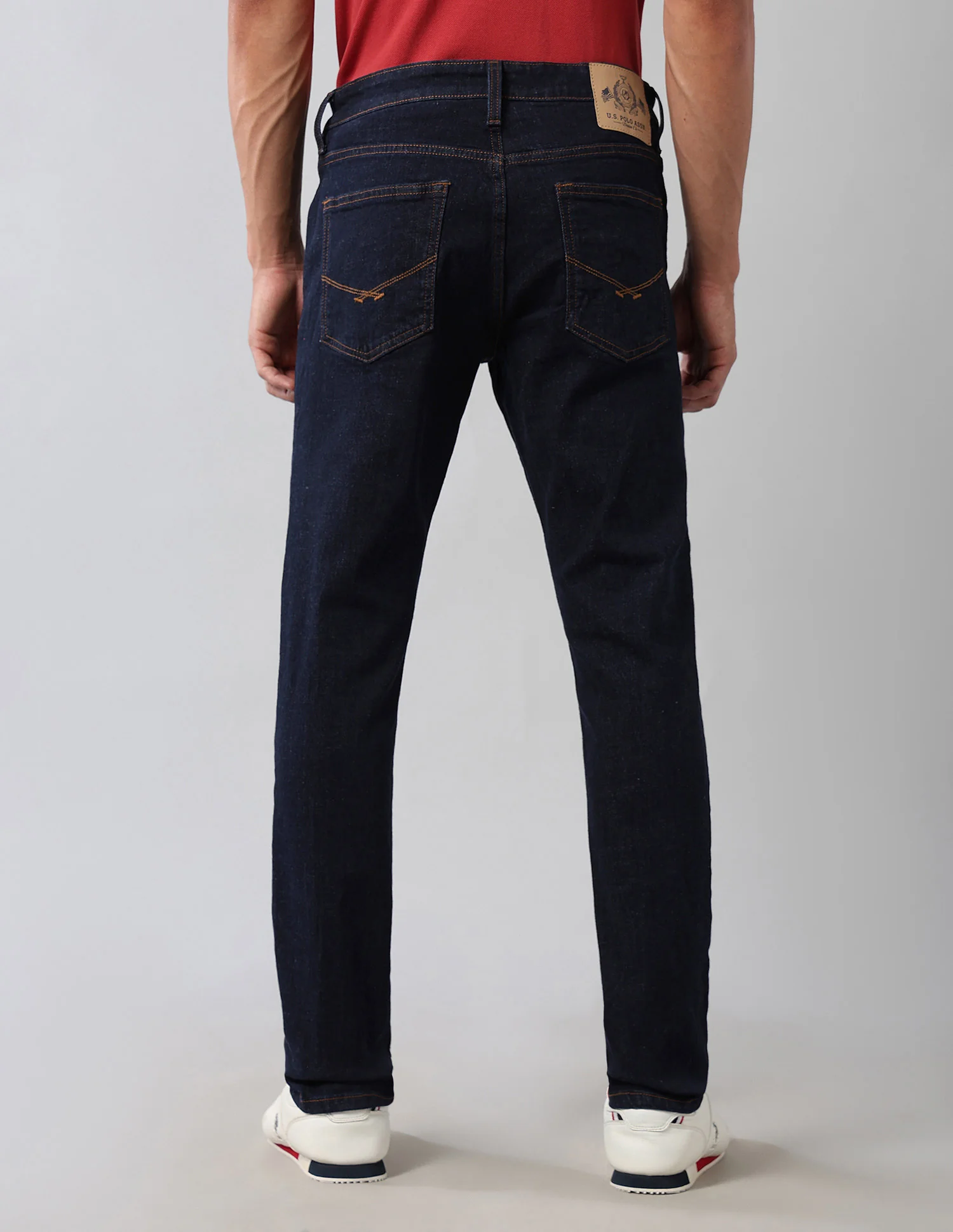 Brandon Slim Tapered Fit Blue Jeans - Image 5