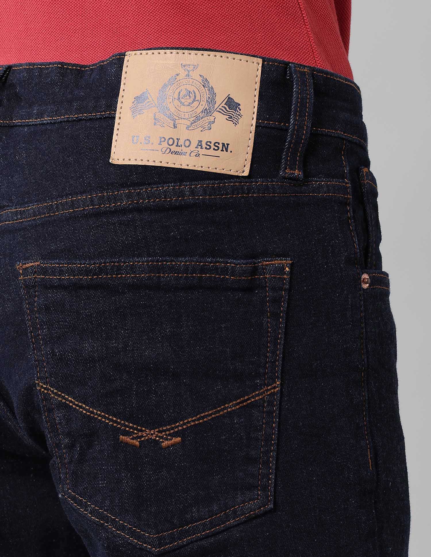 Brandon Slim Tapered Fit Blue Jeans - Image 8