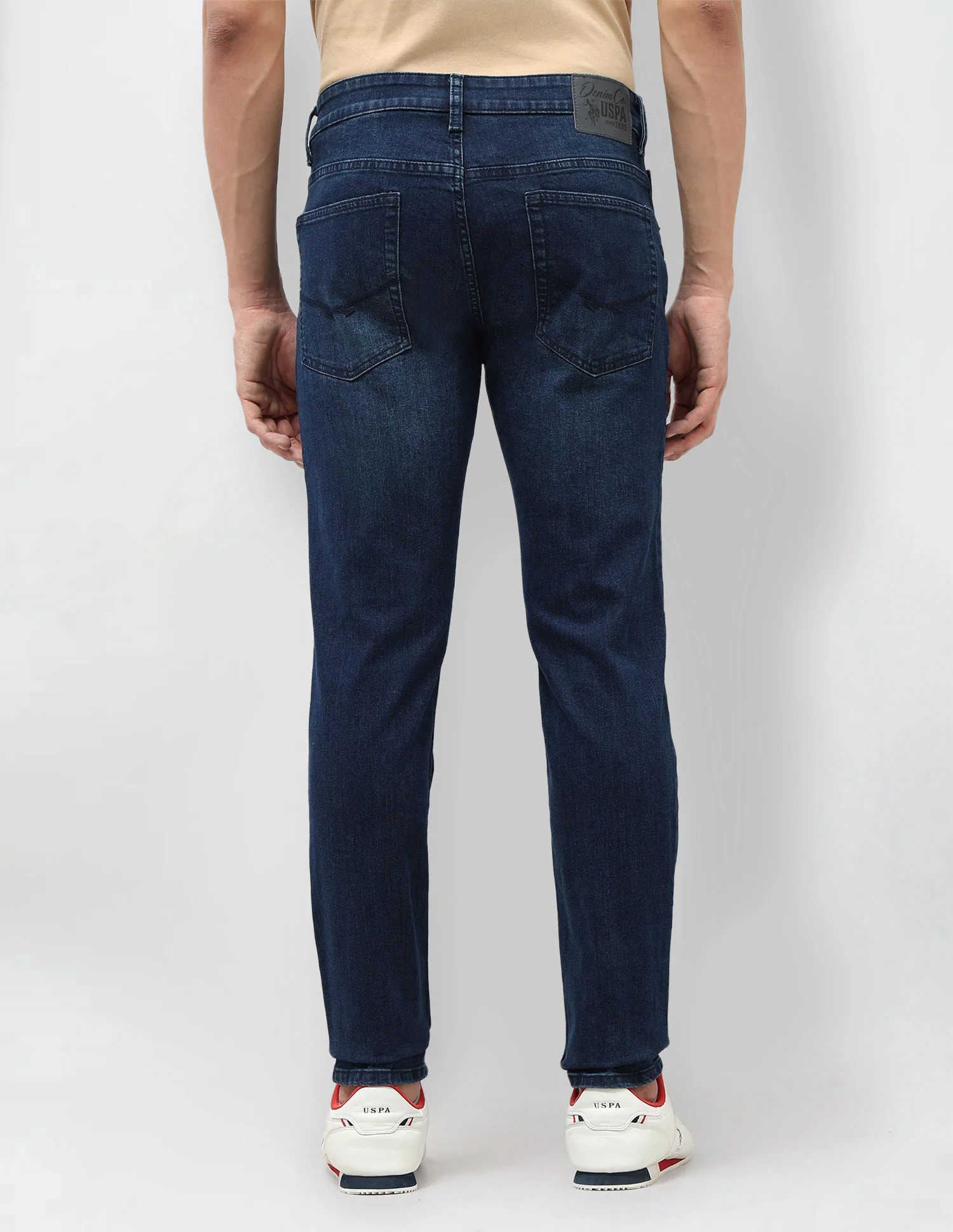 Brandon Slim Tapered Fit Blue Jeans - Image 5