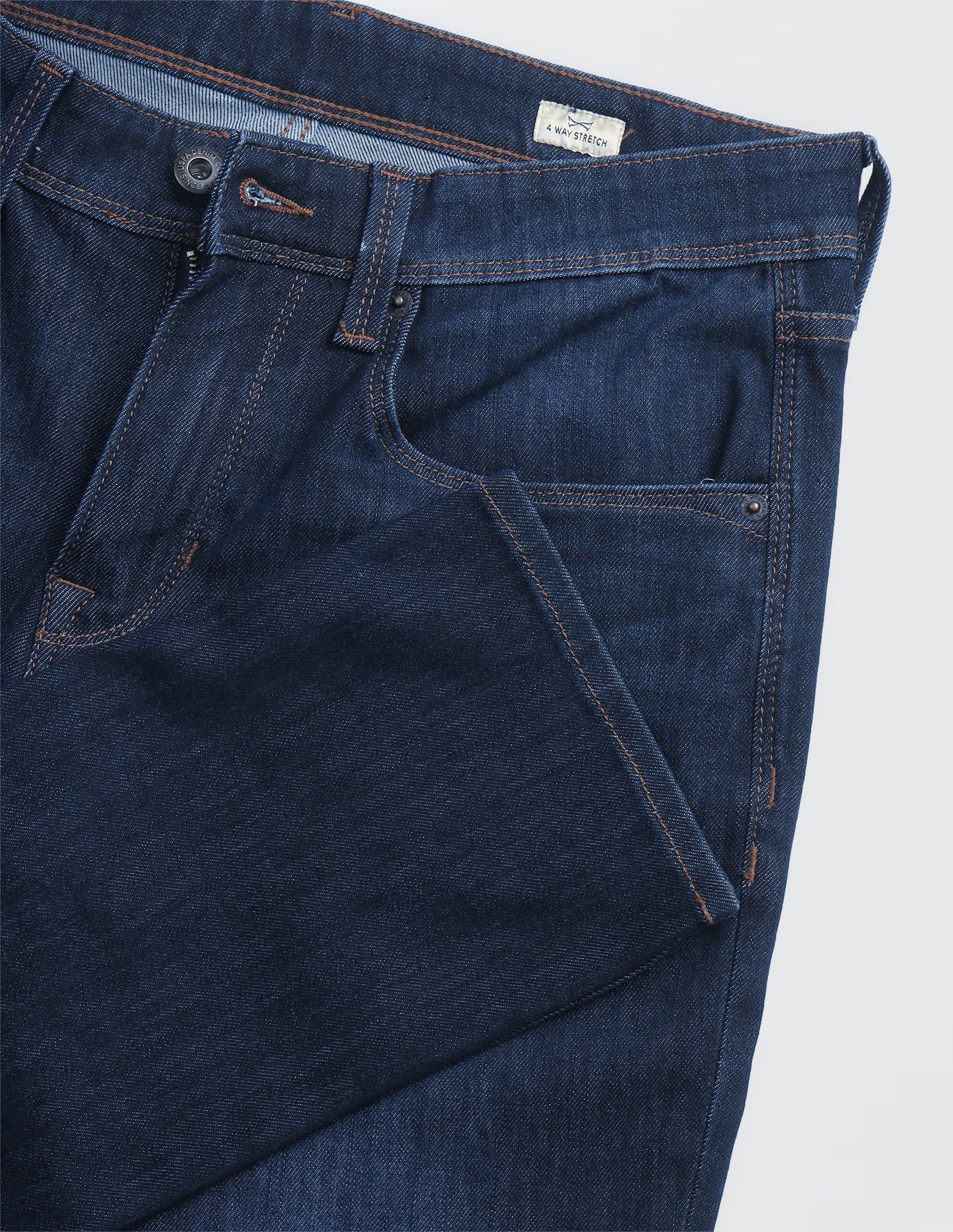 Brandon Slim-Tapered Fit Blue Jeans - Image 2